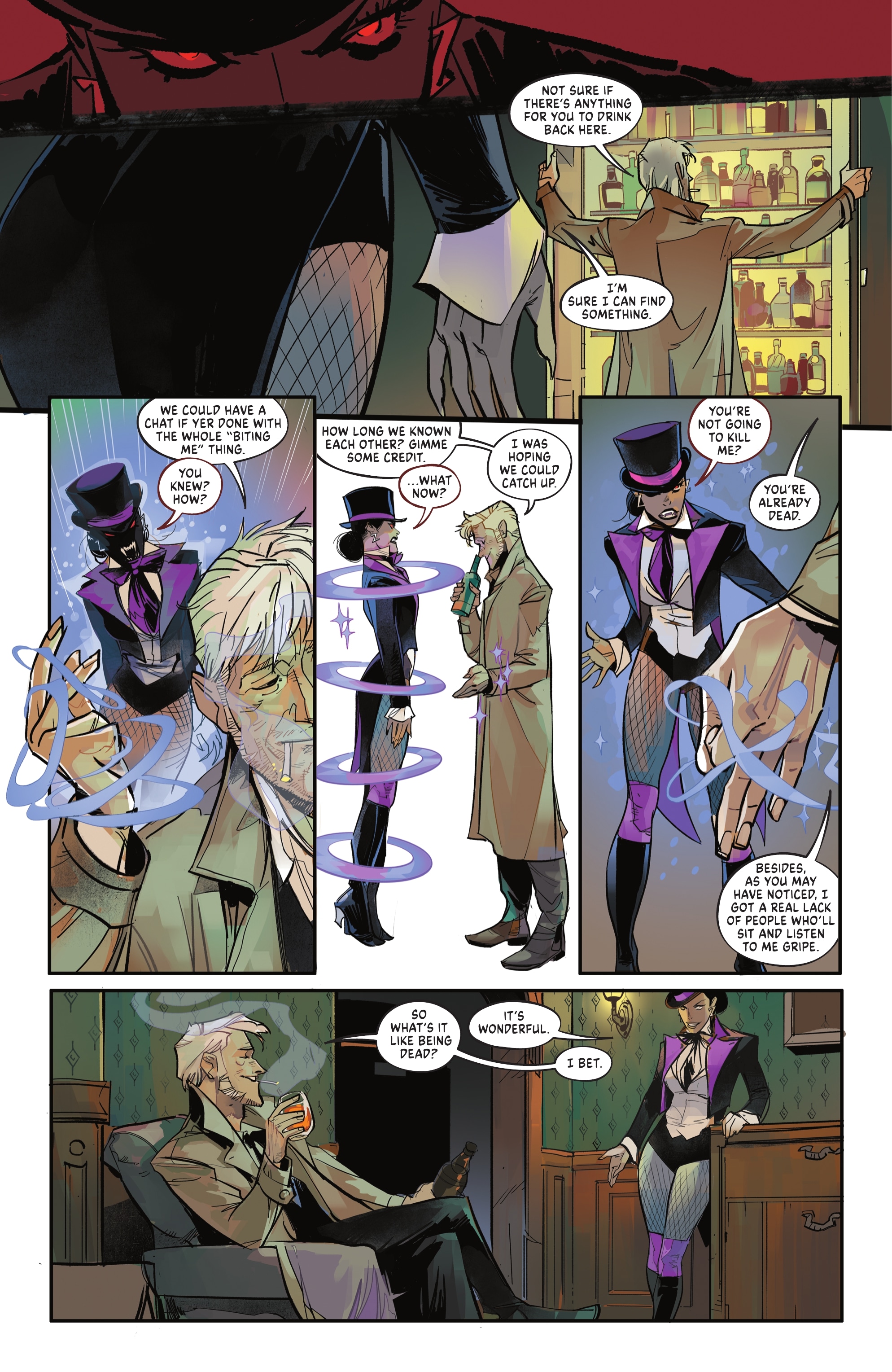 Read online DC vs. Vampires comic -  Issue #4 - 4