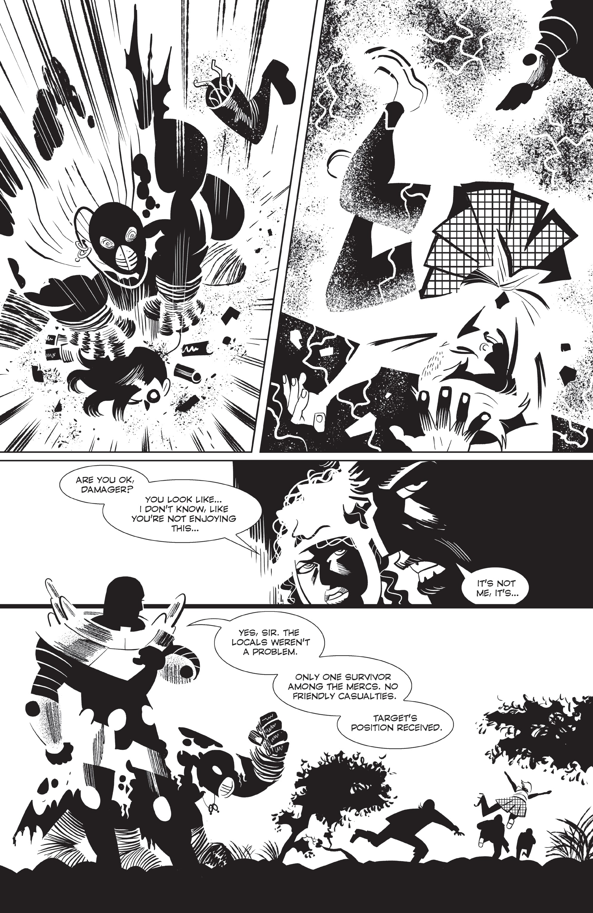 Read online Until My Knuckles Bleed: One Deadly Shot comic -  Issue # Full - 12