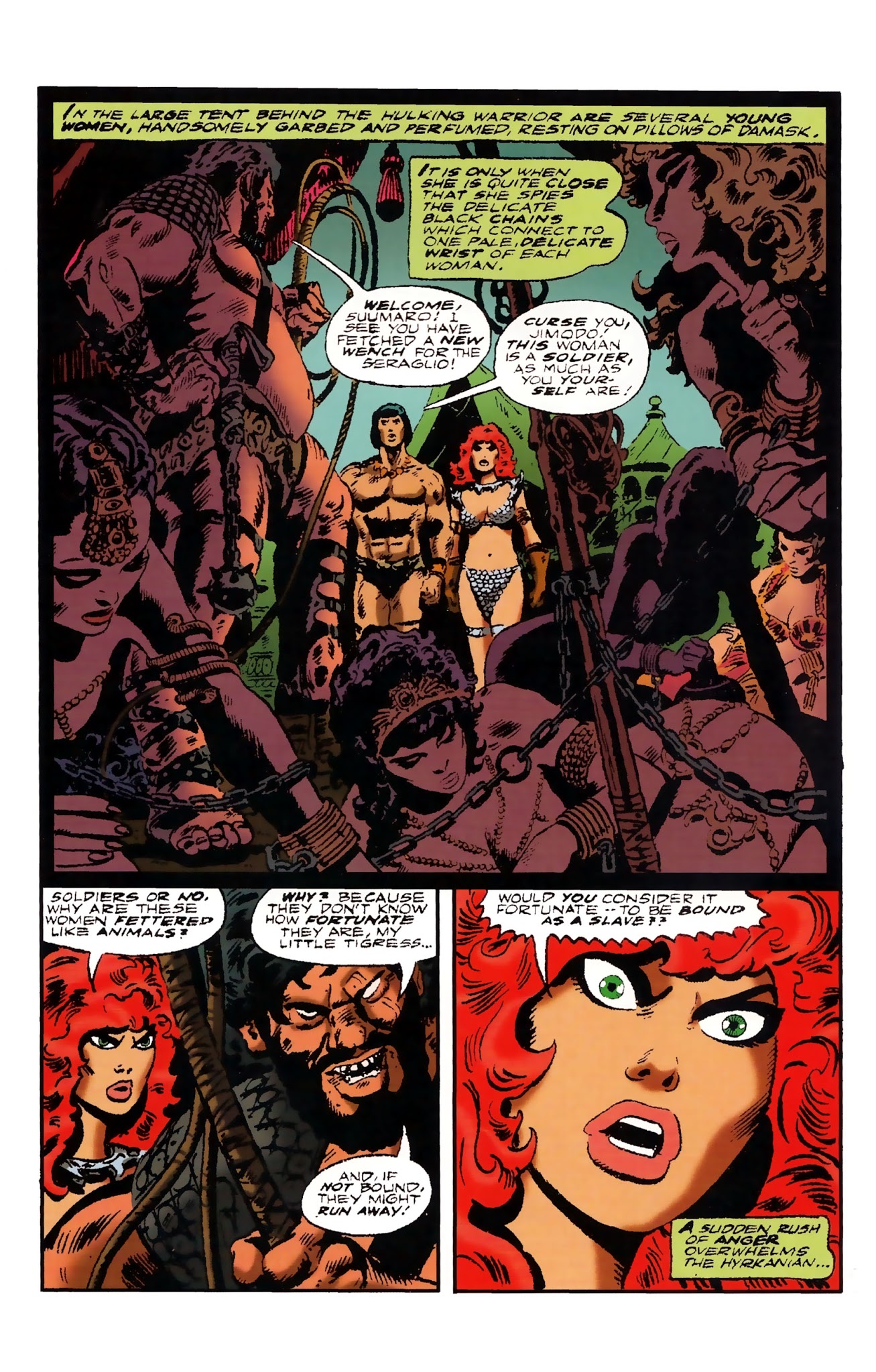 Read online The Adventures of Red Sonja comic -  Issue # TPB 3 - 18