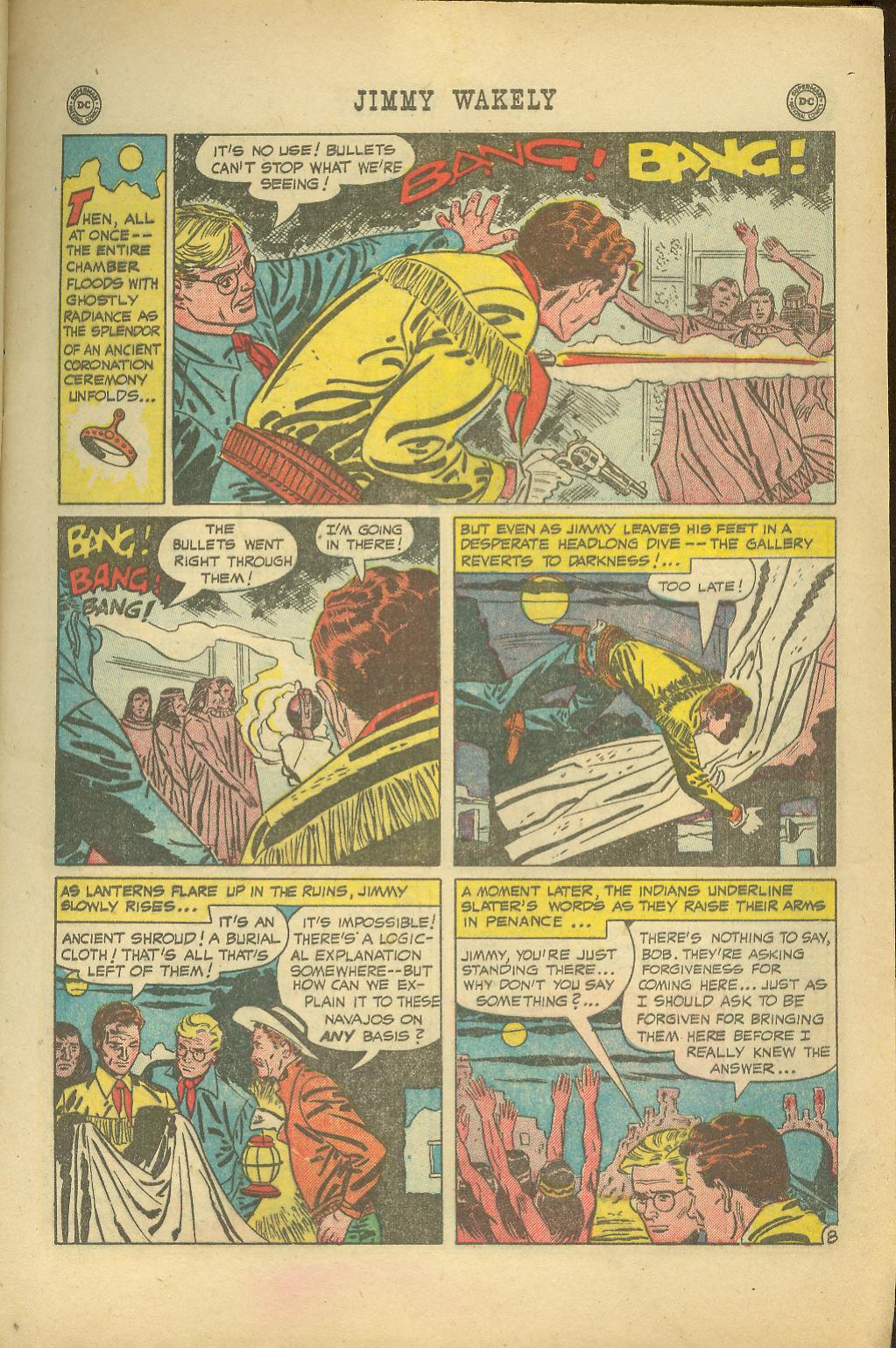 Read online Jimmy Wakely comic -  Issue #8 - 11