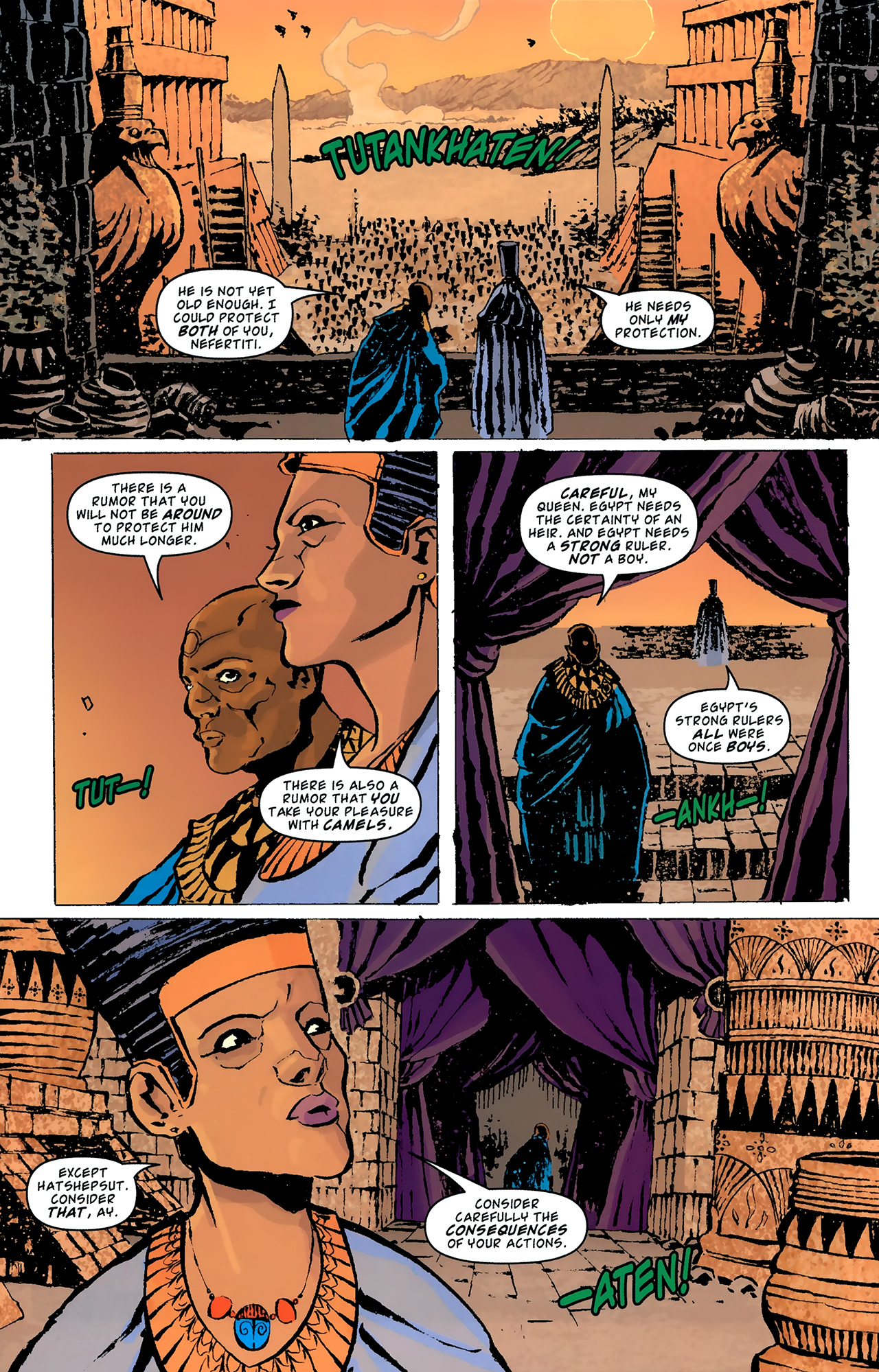 Read online The Murder of King Tut comic -  Issue #3 - 9
