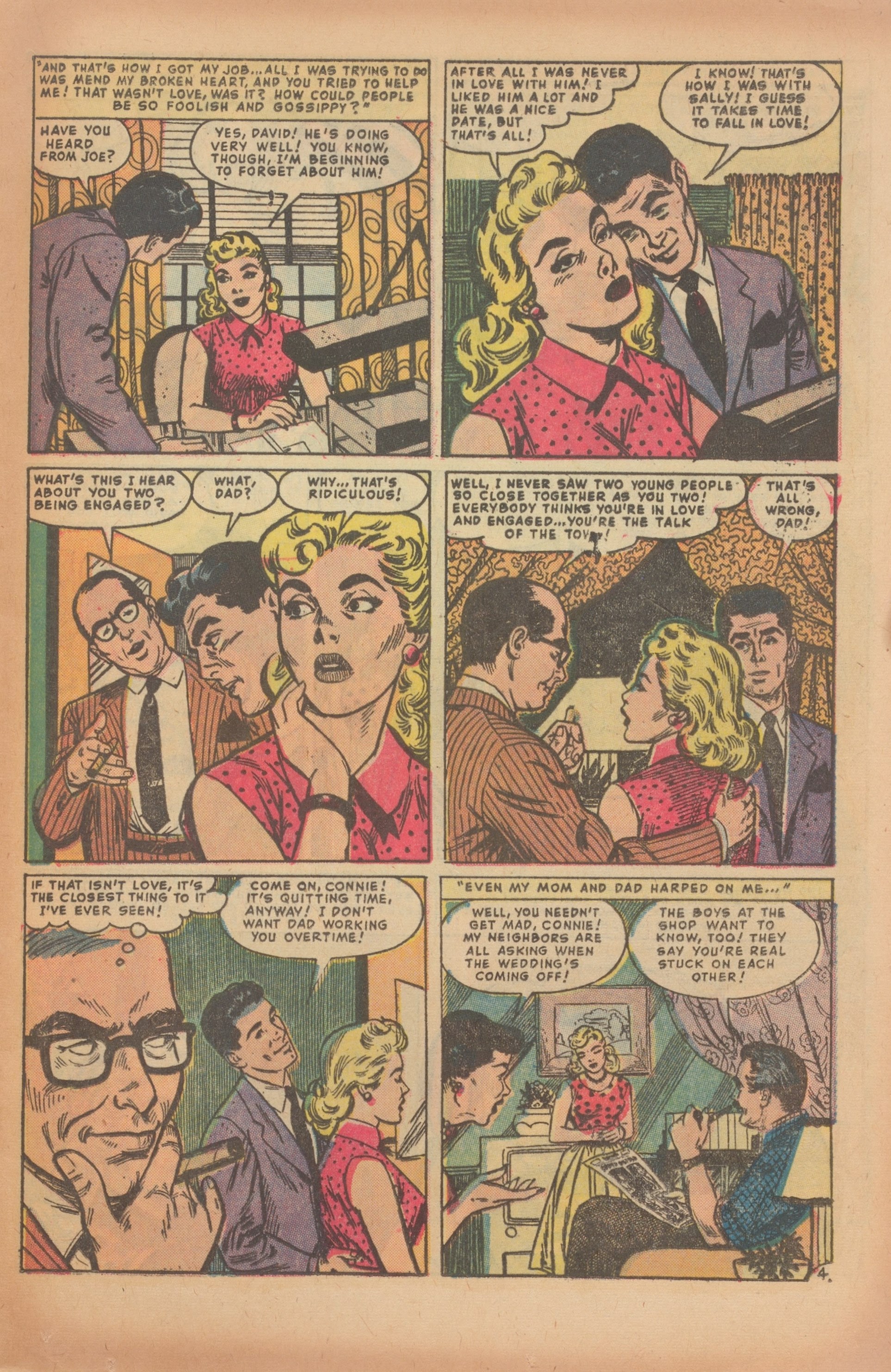 Read online Love Romances comic -  Issue #59 - 13