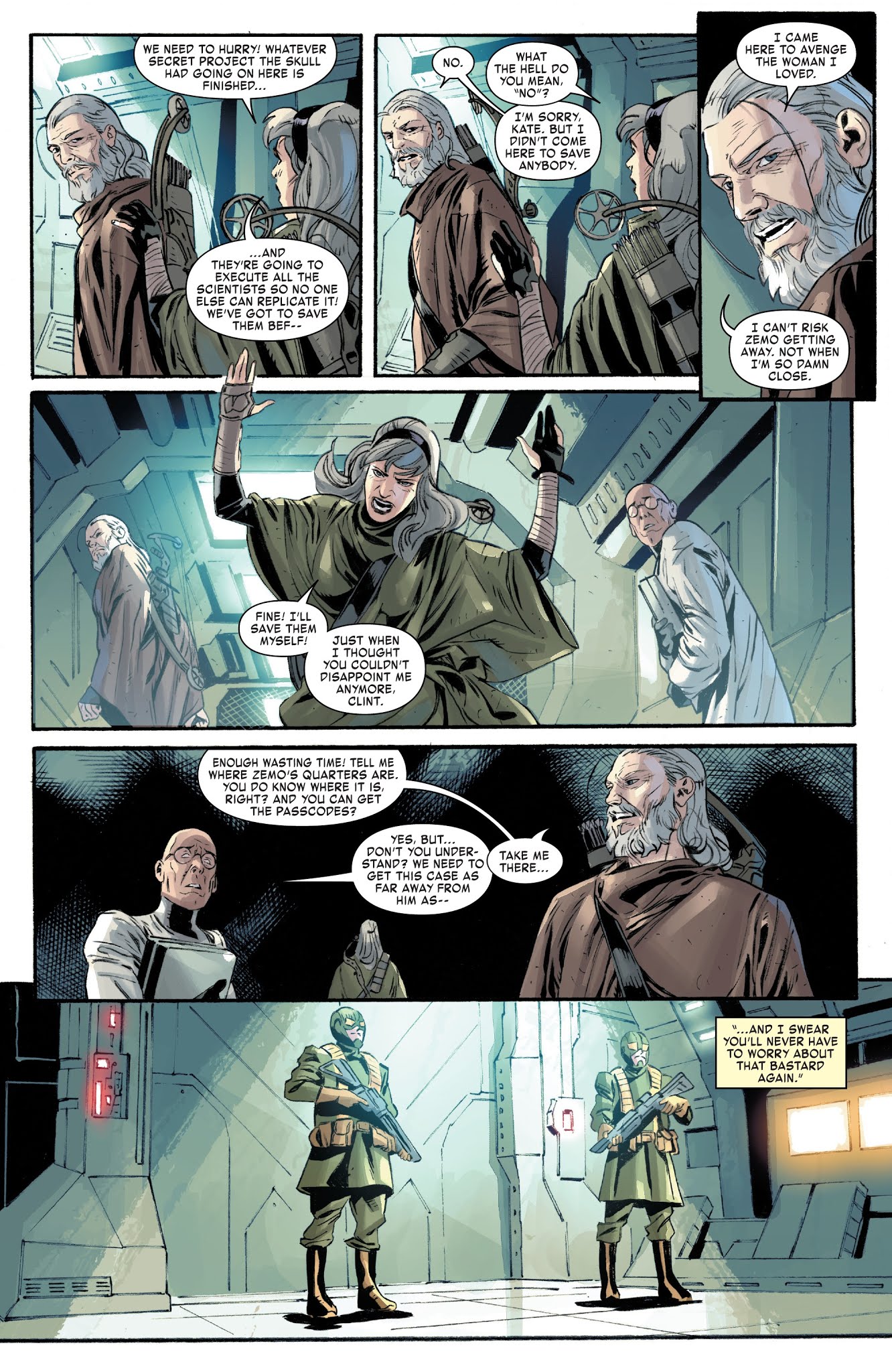 Read online Old Man Hawkeye comic -  Issue #11 - 15