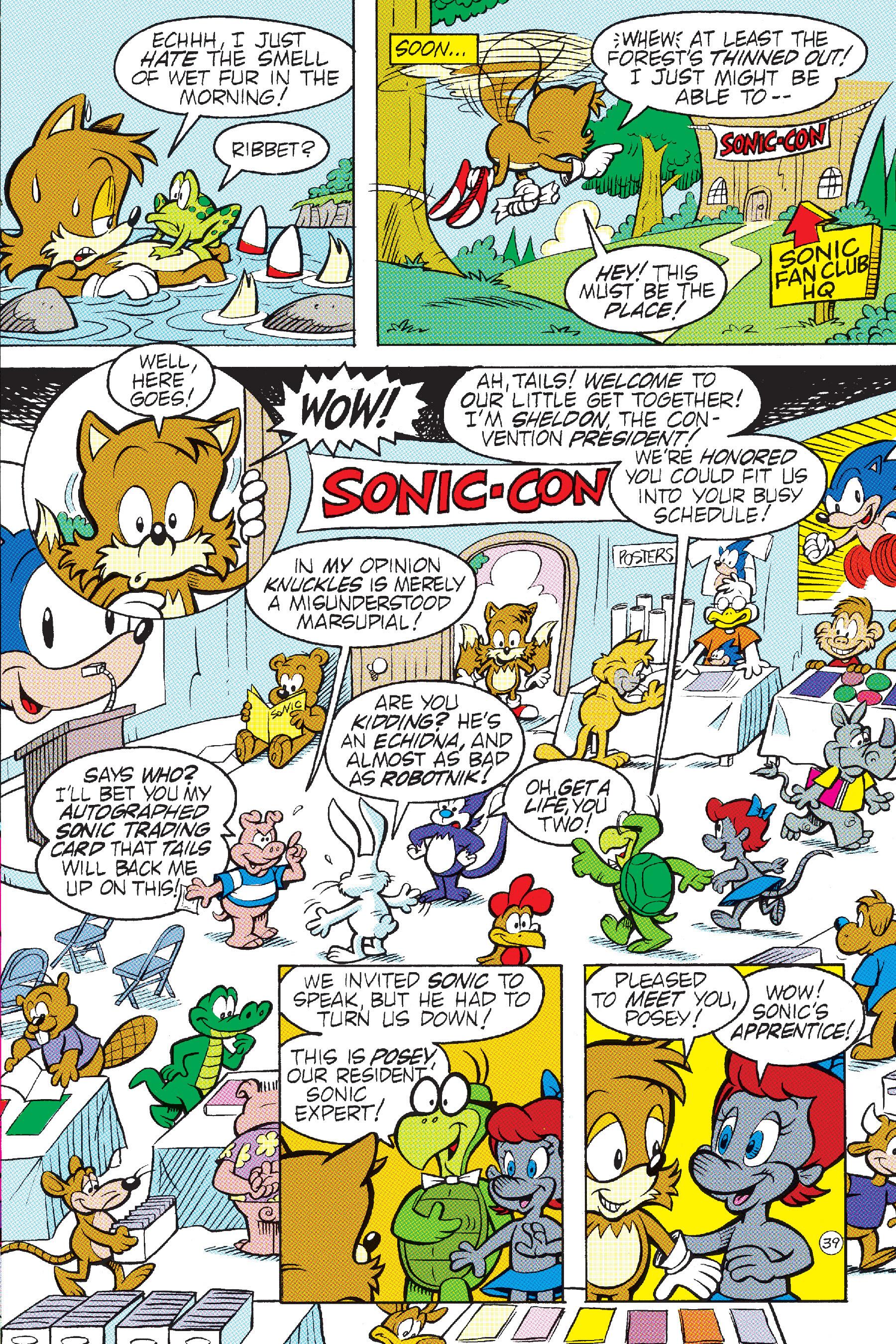 Read online Sonic The Hedgehog In Your Face Special comic -  Issue # Full - 30