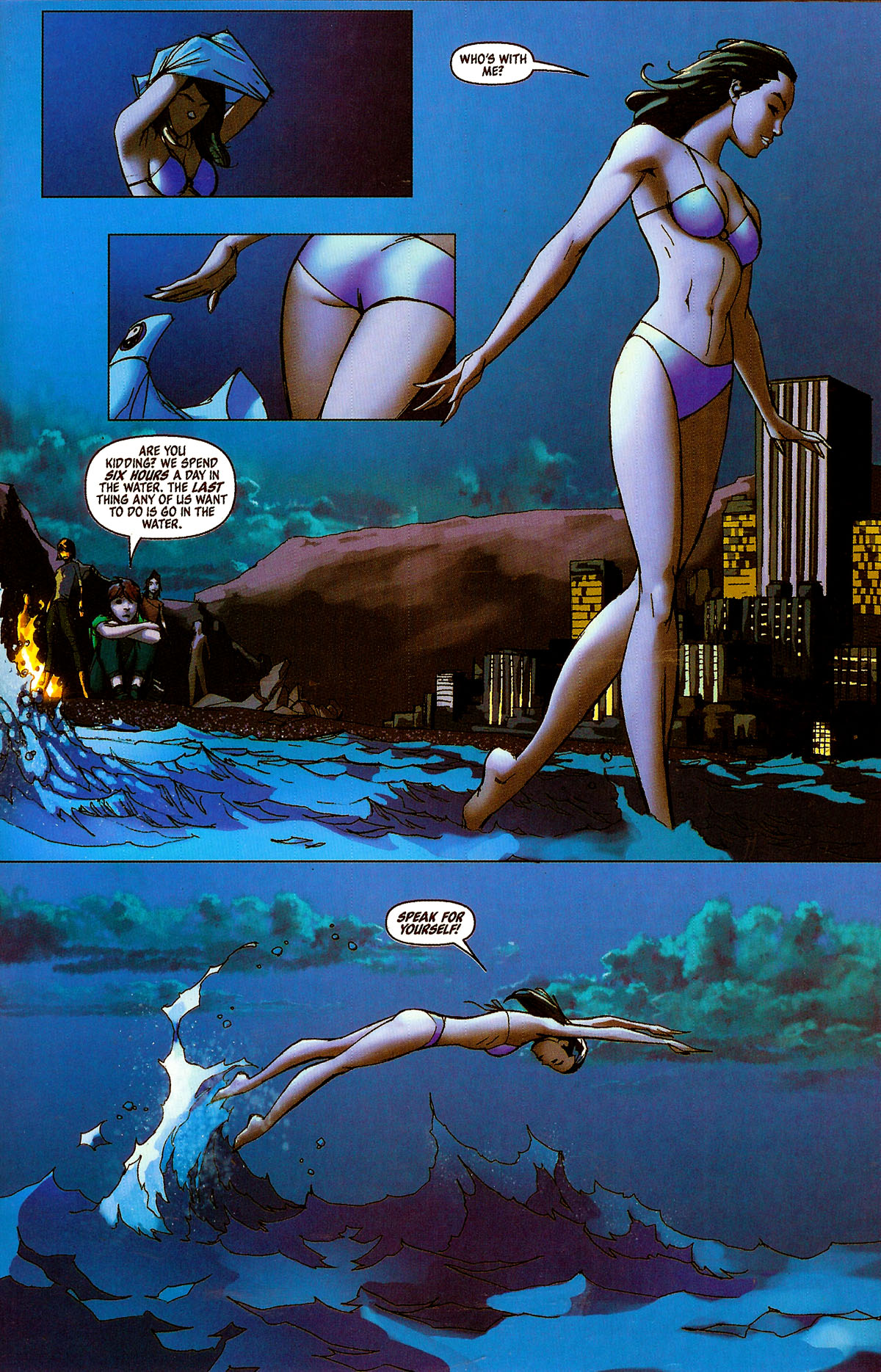 Read online Fathom Prelude comic -  Issue # Full - 16