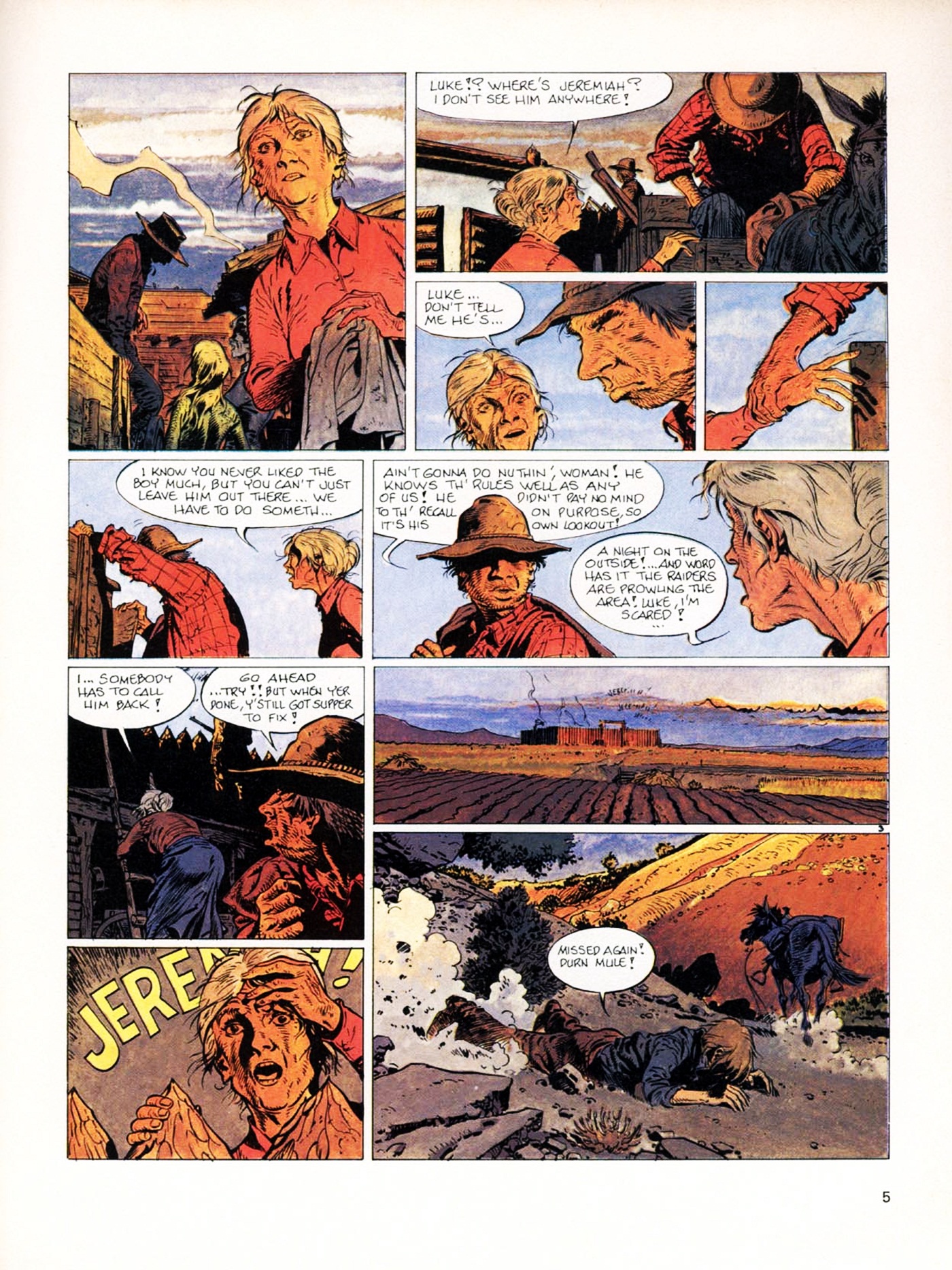 Read online The Survivors! (1982) comic -  Issue #1 - 6