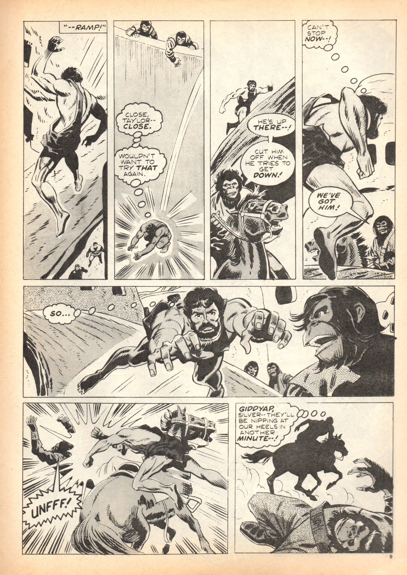 Read online Planet of the Apes (1974) comic -  Issue #5 - 9