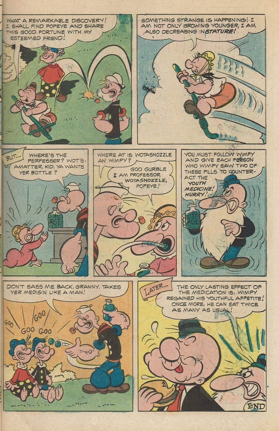 Read online Popeye (1948) comic -  Issue #109 - 11