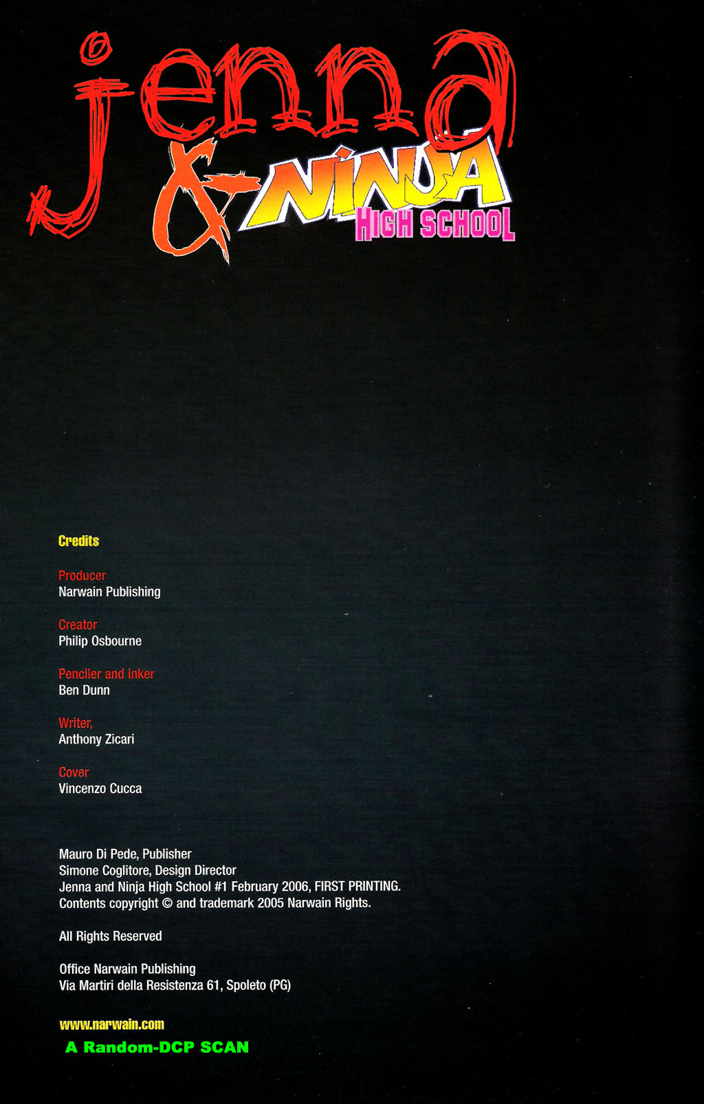 Read online Jenna & Ninja High School comic -  Issue #1 - 2