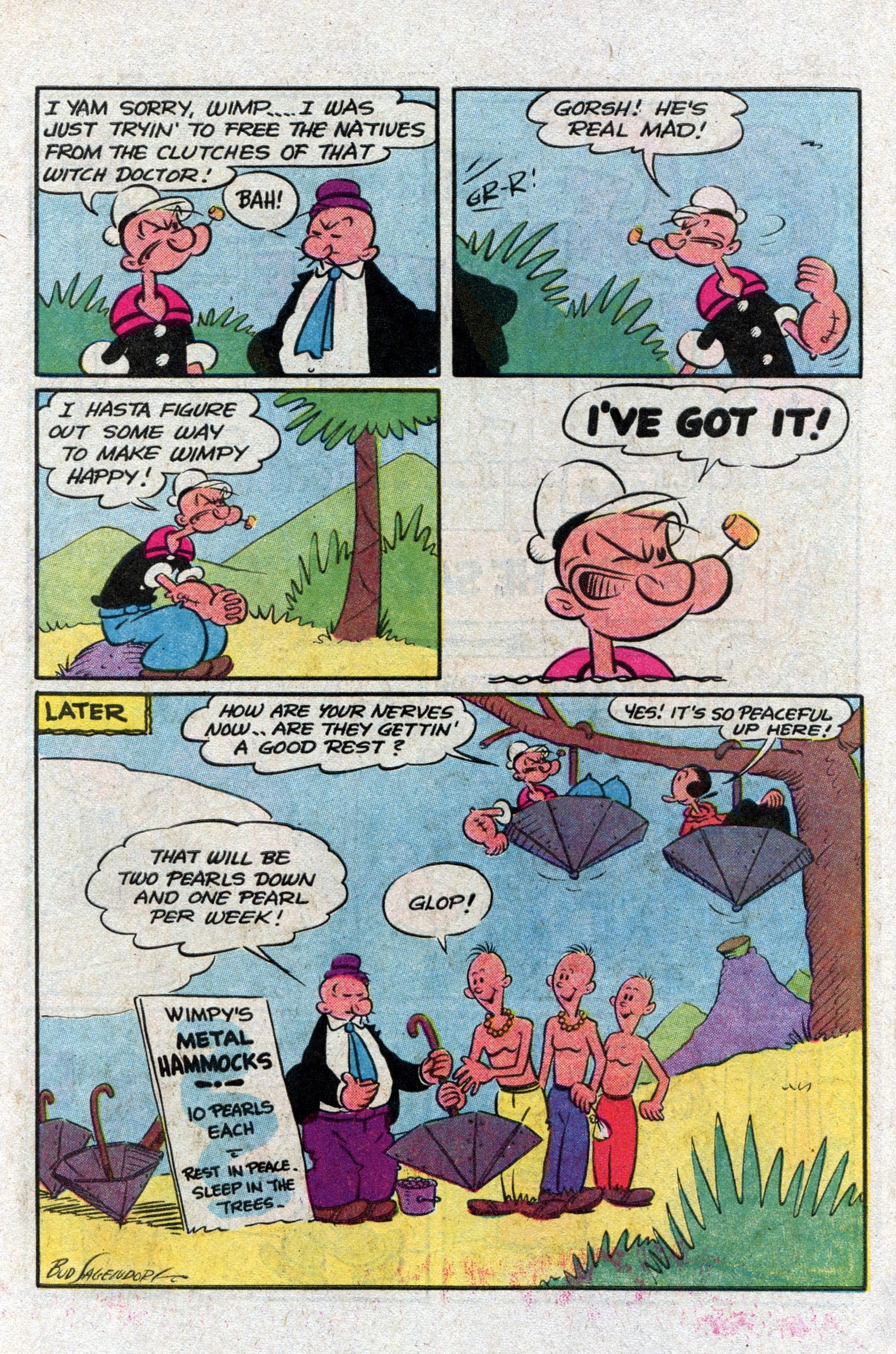 Read online Popeye (1948) comic -  Issue #170 - 27