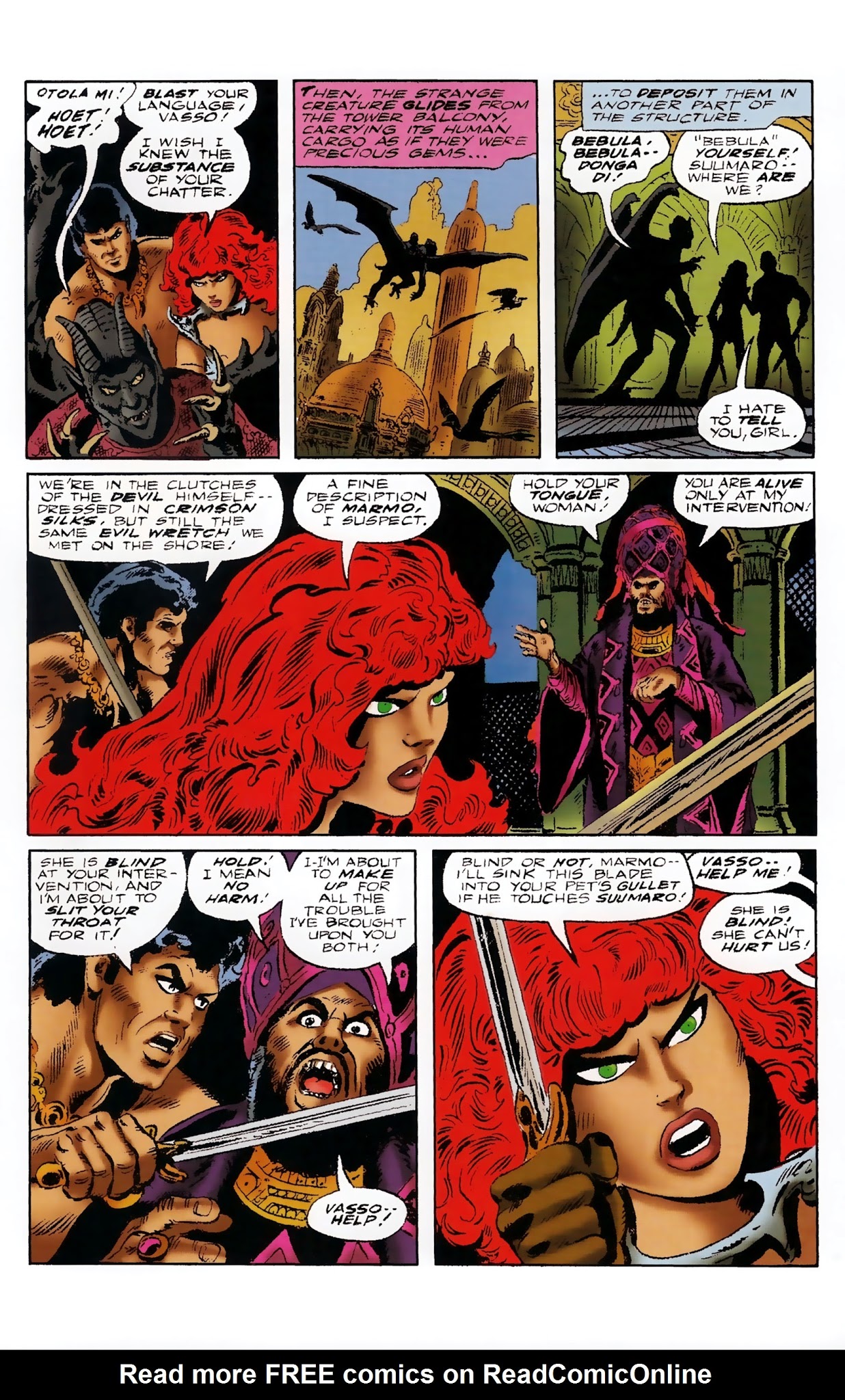 Read online The Adventures of Red Sonja comic -  Issue # TPB 3 - 63