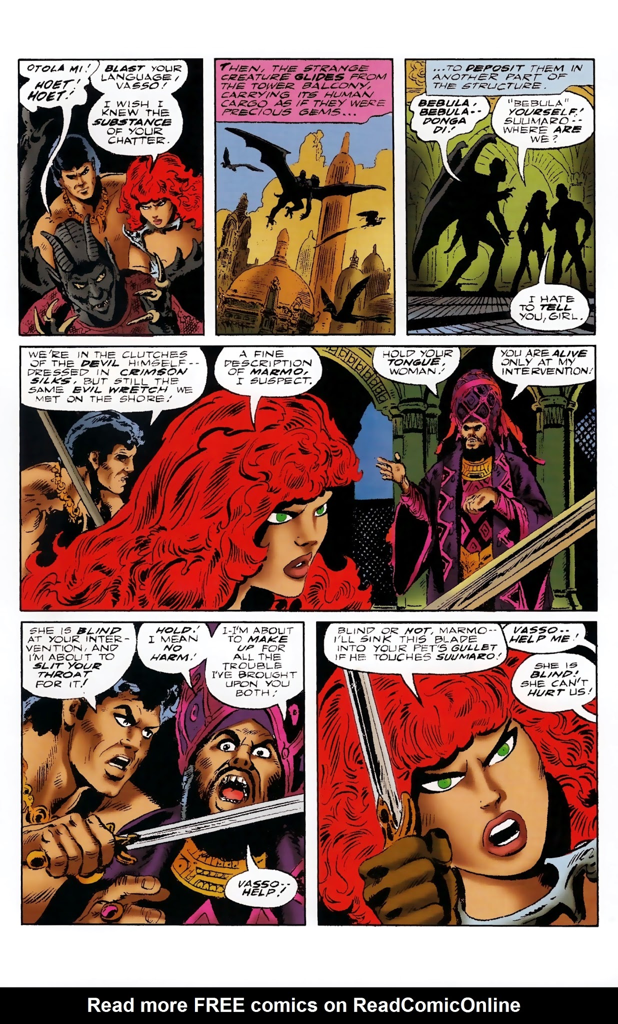 Read online The Adventures of Red Sonja comic -  Issue # TPB 3 - 63