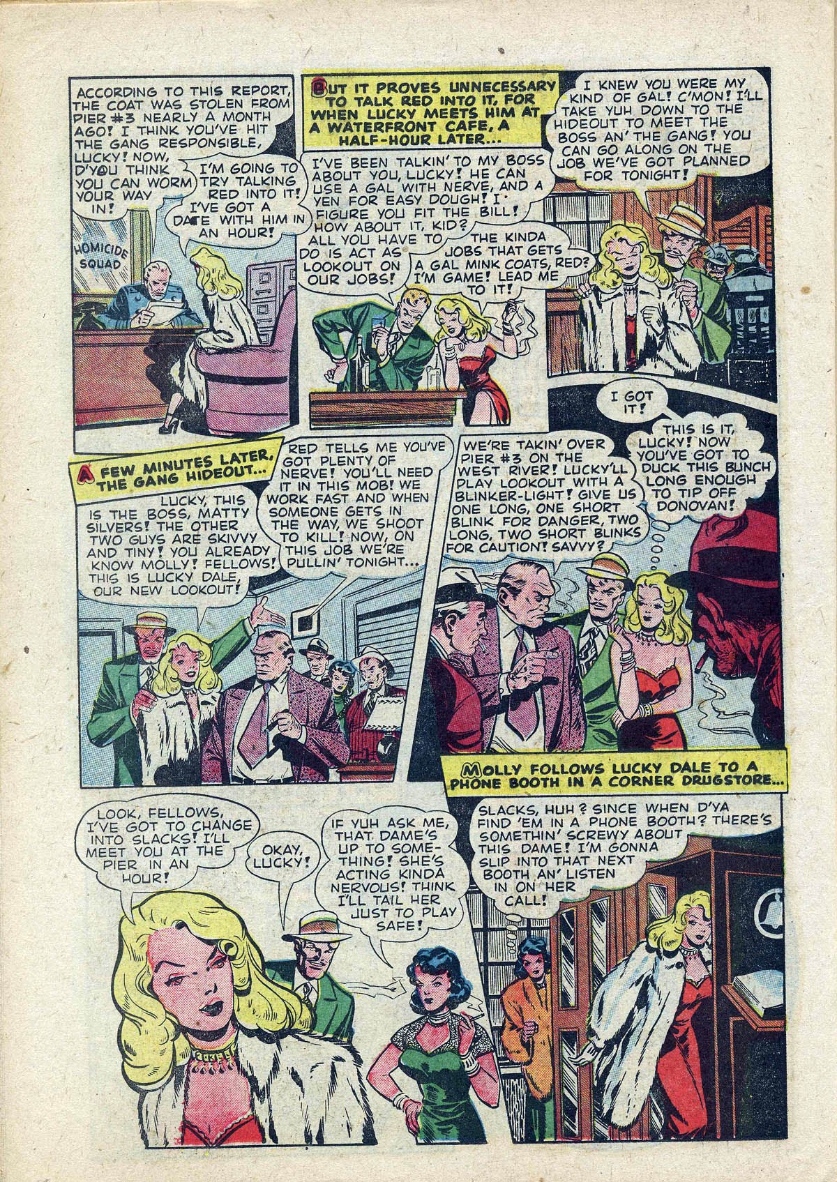 Read online The Saint (1947) comic -  Issue #6 - 38