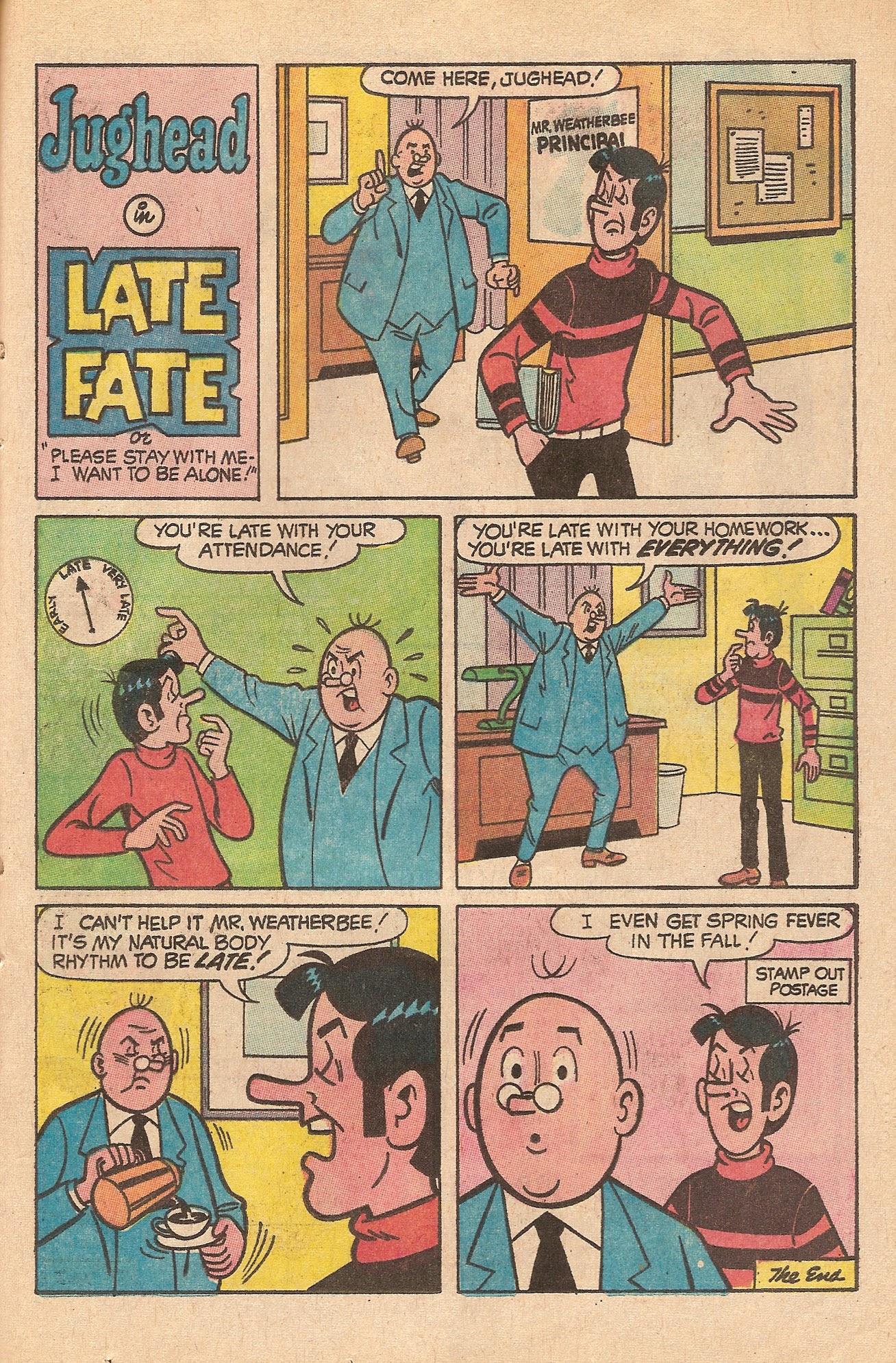 Read online Jughead's Jokes comic -  Issue #17 - 41