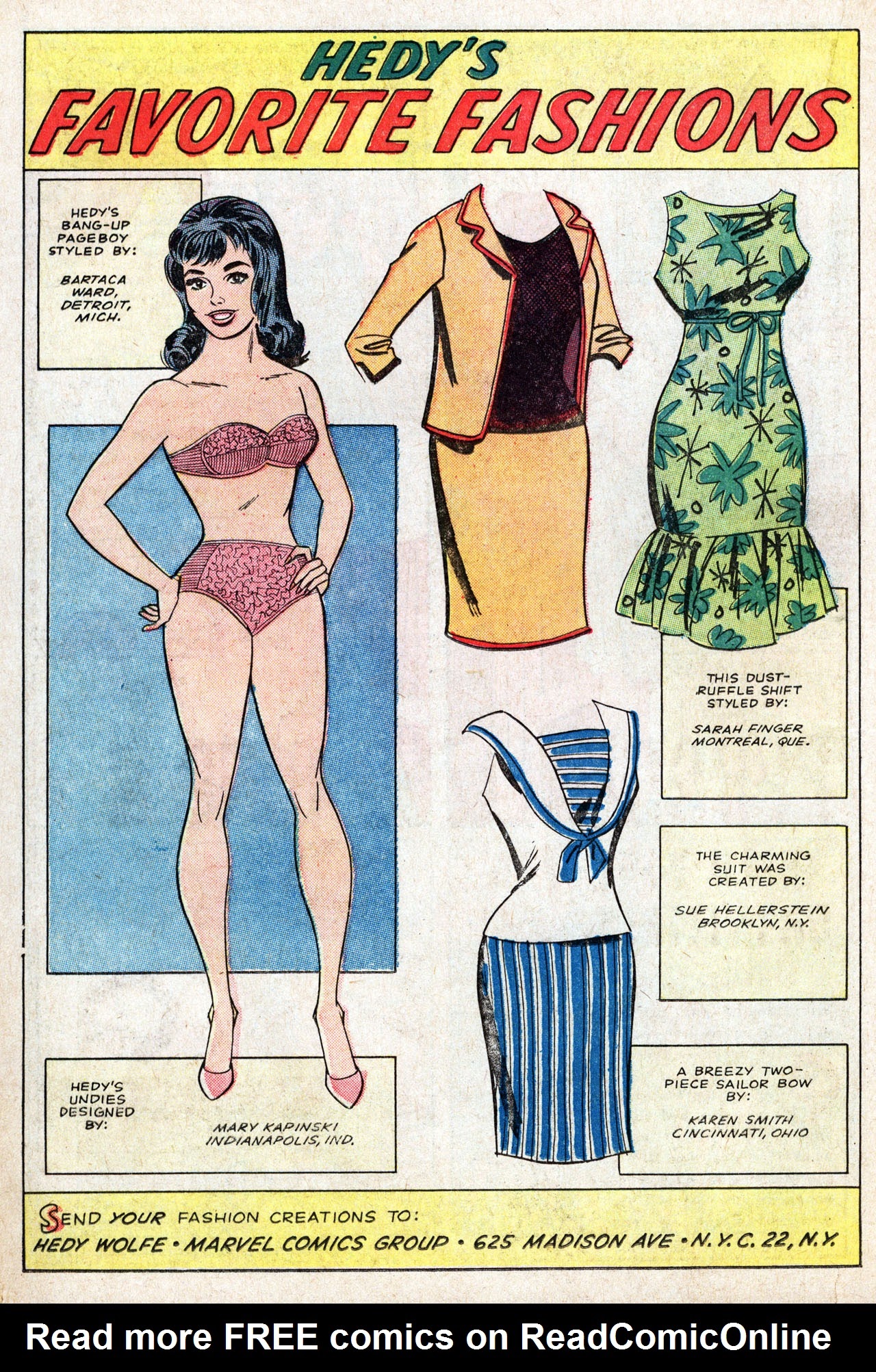 Read online Patsy and Hedy comic -  Issue #103 - 18