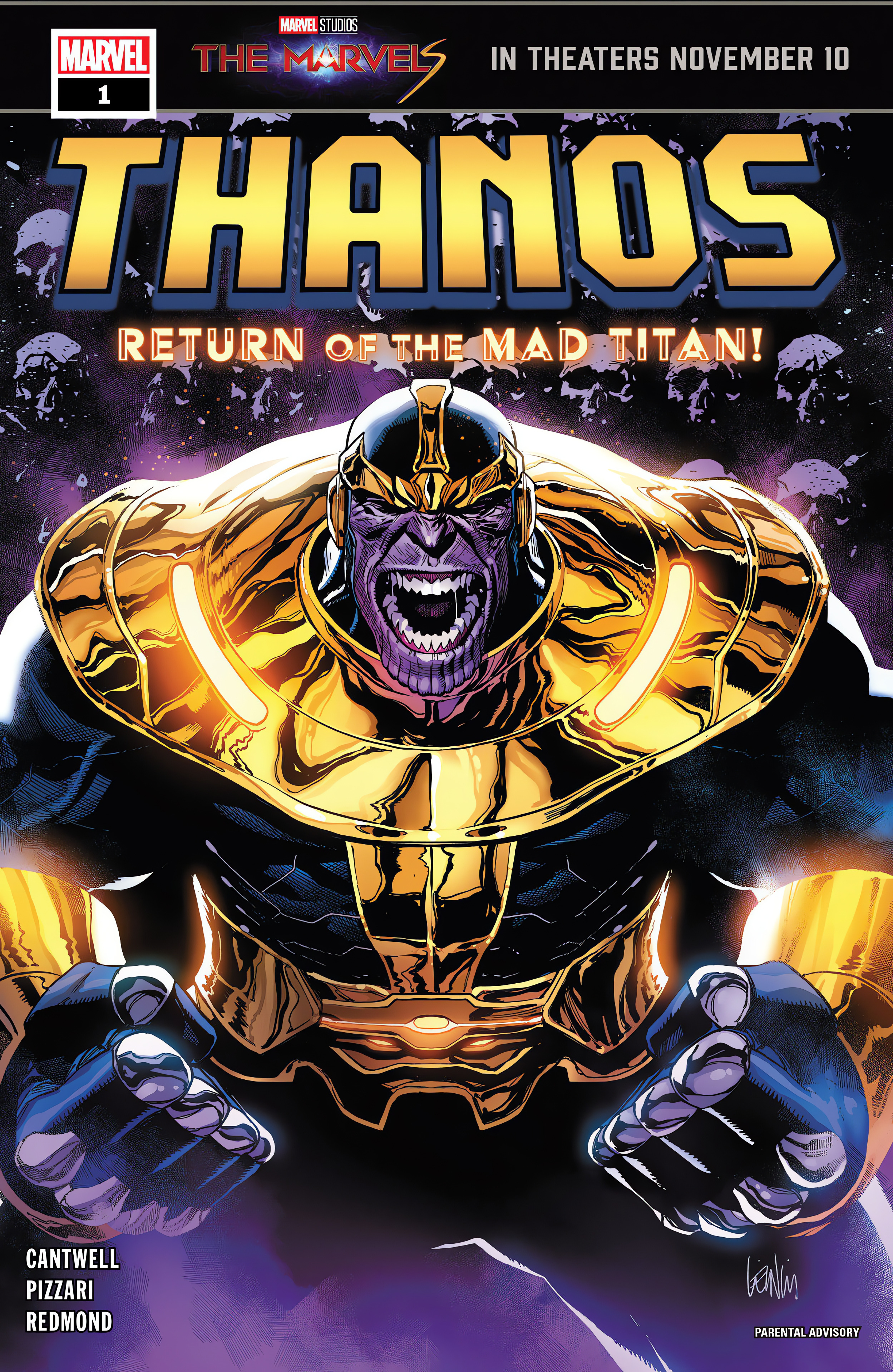 Read online Thanos (2023) comic -  Issue #1 - 1