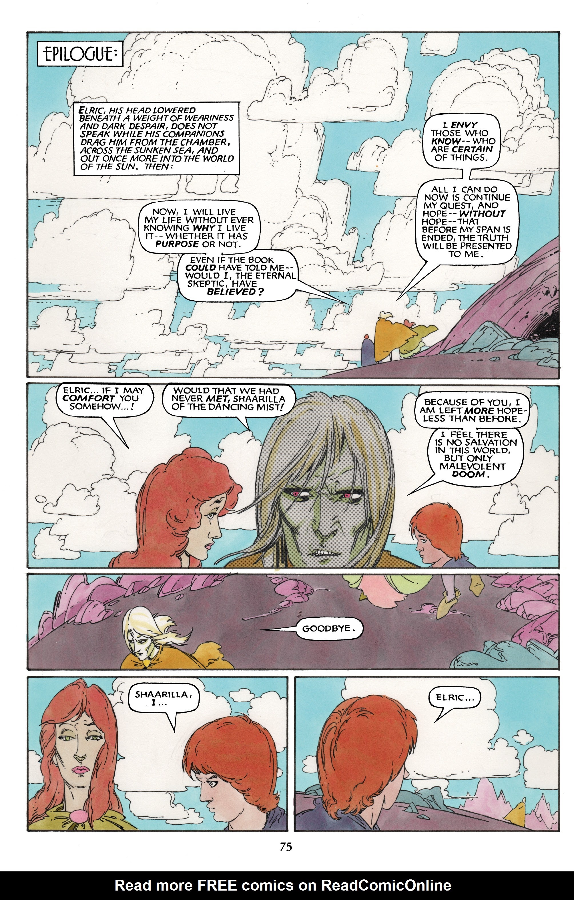 Read online The Michael Moorcock Library comic -  Issue # TPB 4 - 76