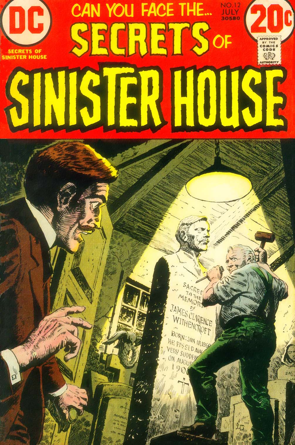 Read online Secrets of Sinister House comic -  Issue #12 - 1