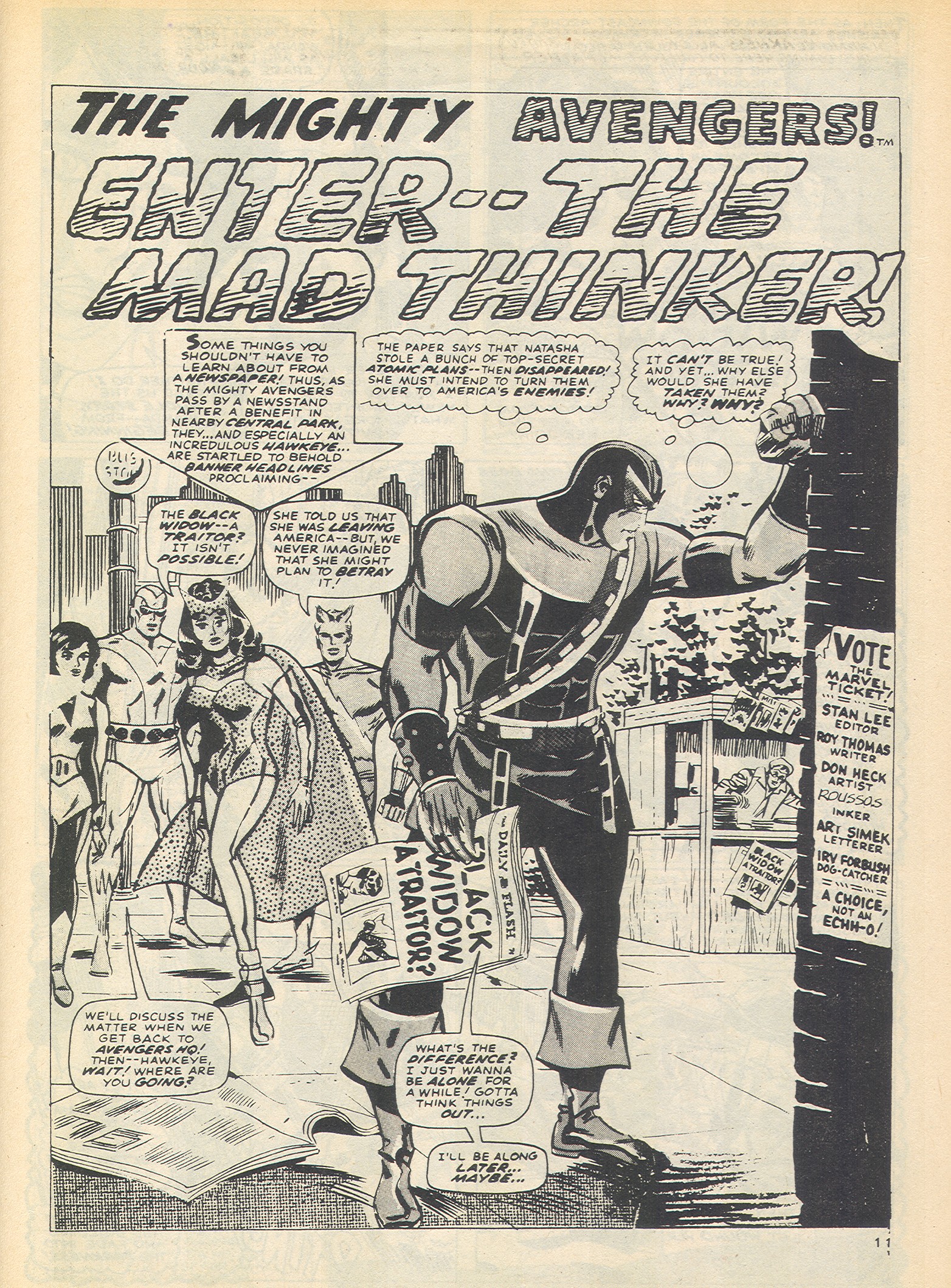 Read online The Avengers (1973) comic -  Issue #44 - 11