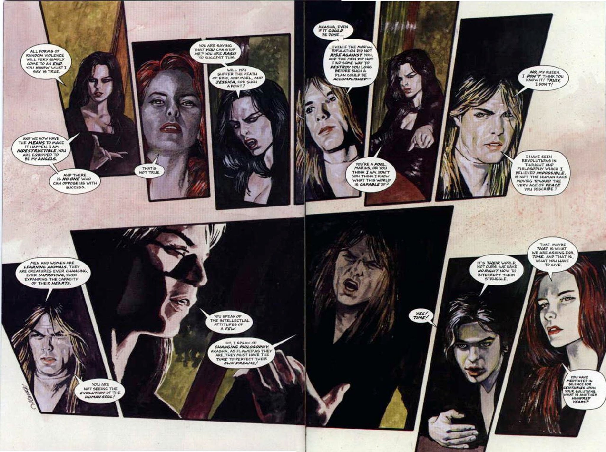 Read online Anne Rice's Queen of the Damned comic -  Issue #11 - 29