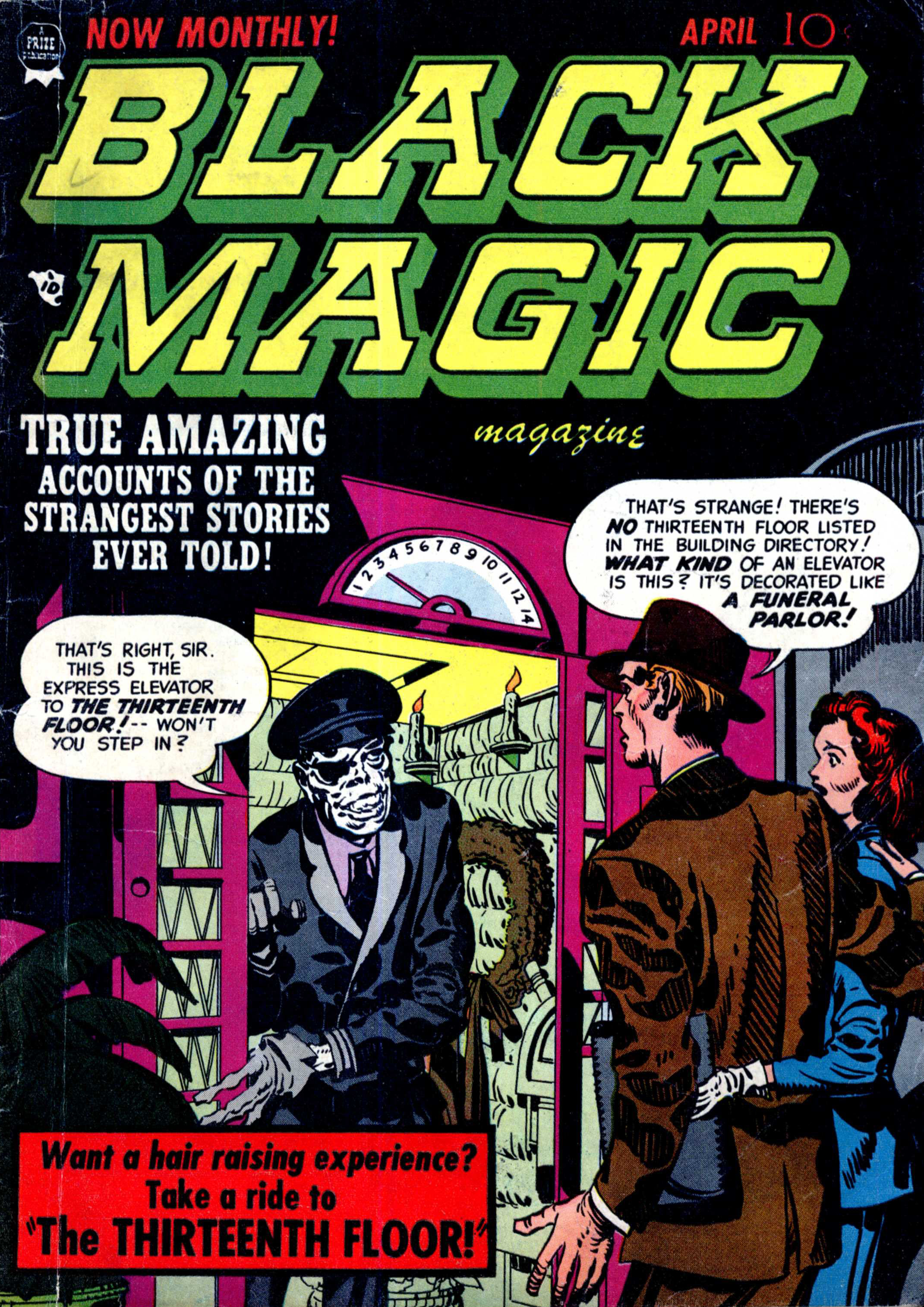 Read online Black Magic (1950) comic -  Issue #11 - 1