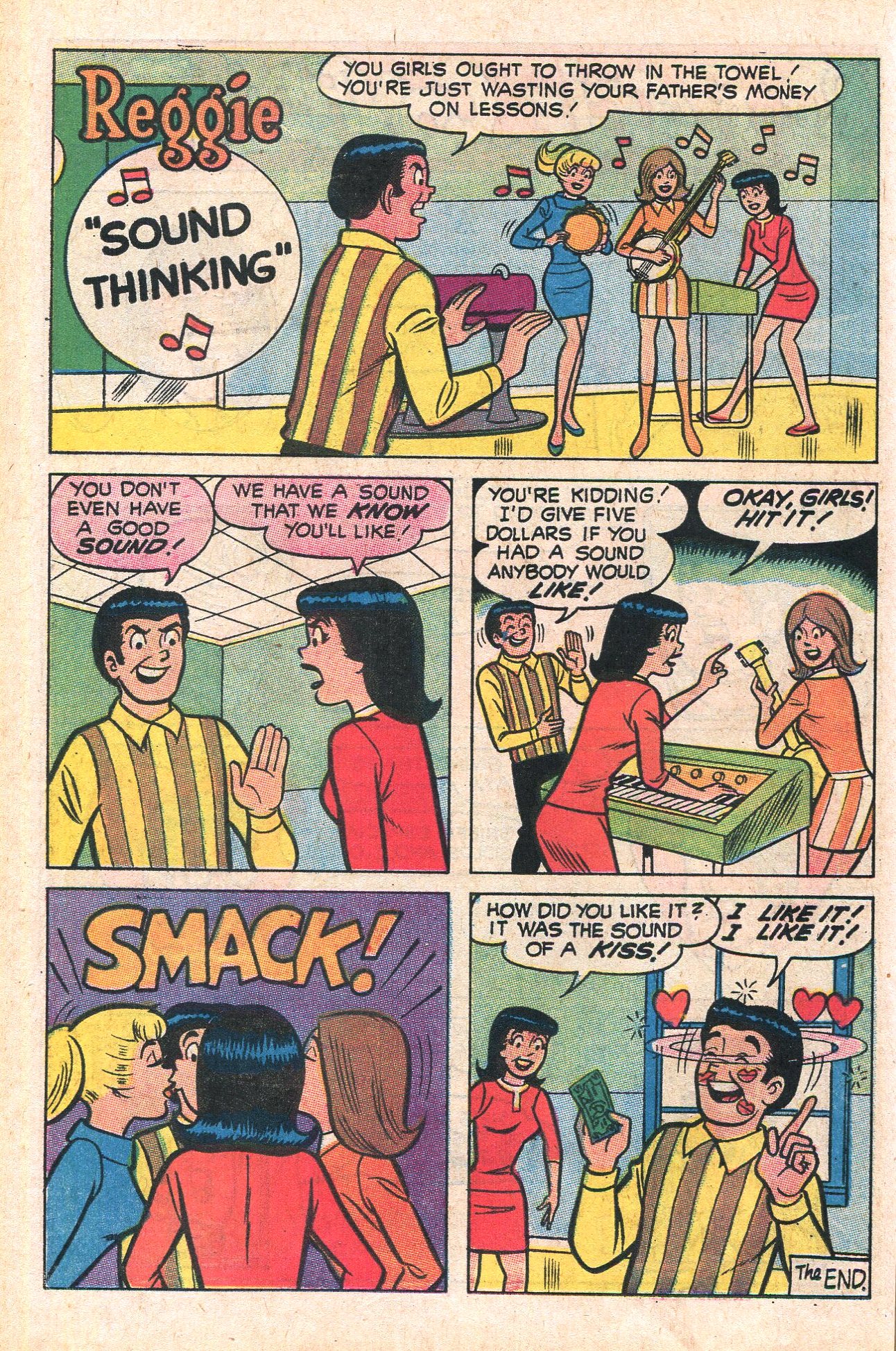 Read online Reggie's Wise Guy Jokes comic -  Issue #7 - 40