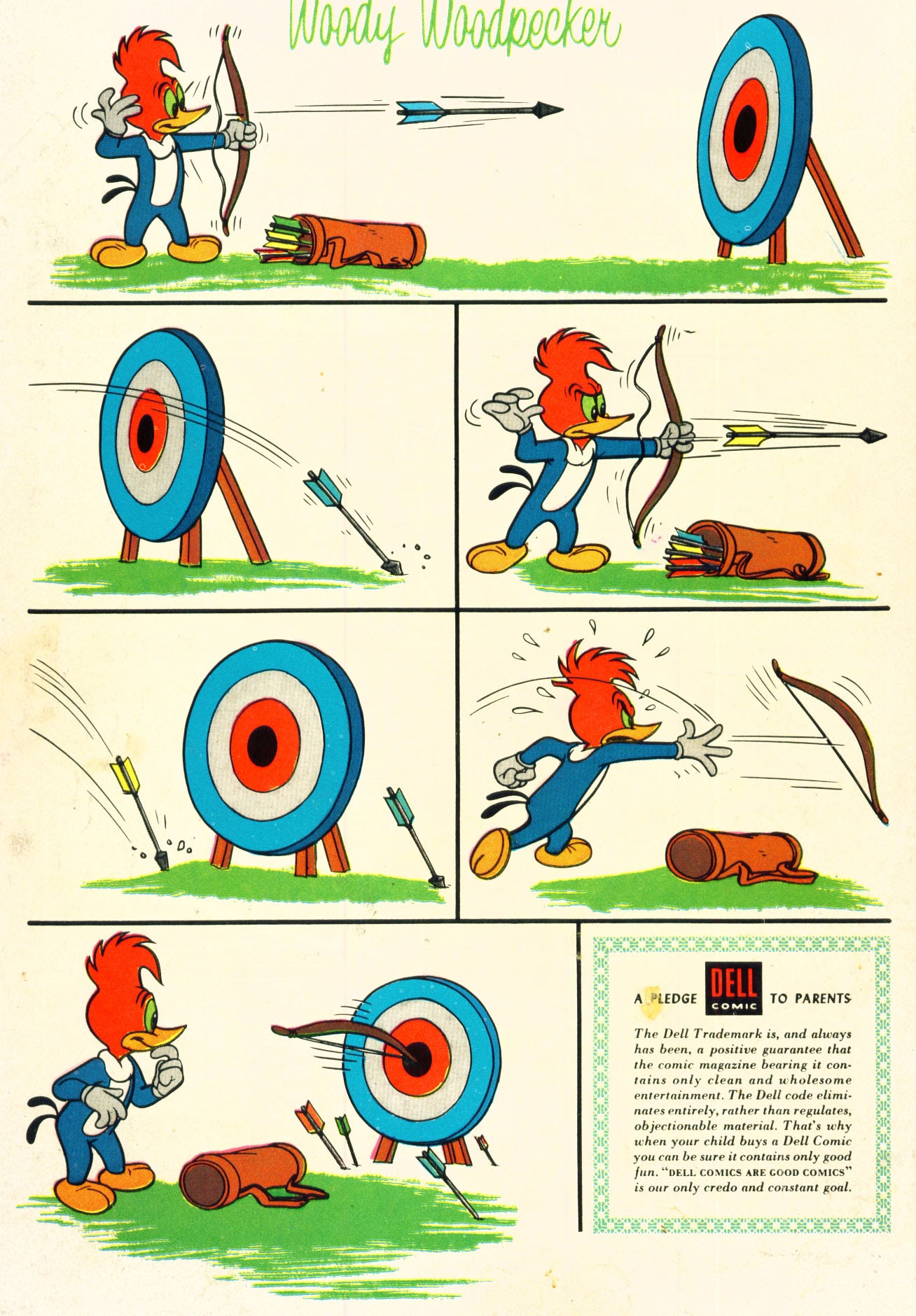 Read online Walter Lantz Woody Woodpecker (1952) comic -  Issue #42 - 36