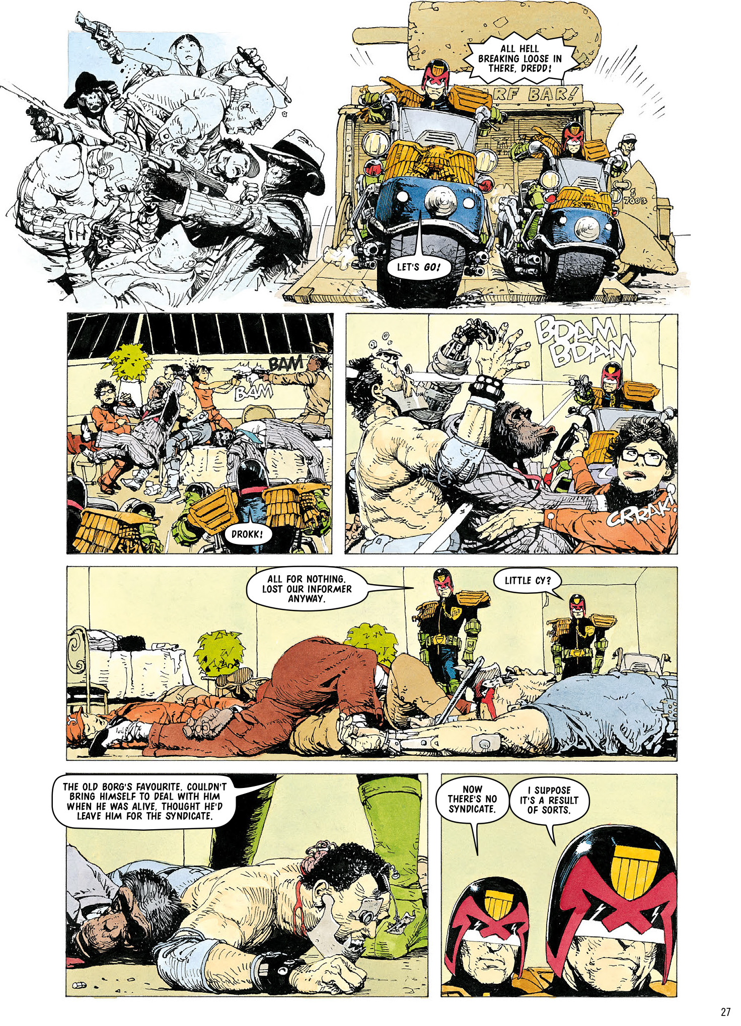 Read online Judge Dredd: The Complete Case Files comic -  Issue # TPB 32 (Part 1) - 29