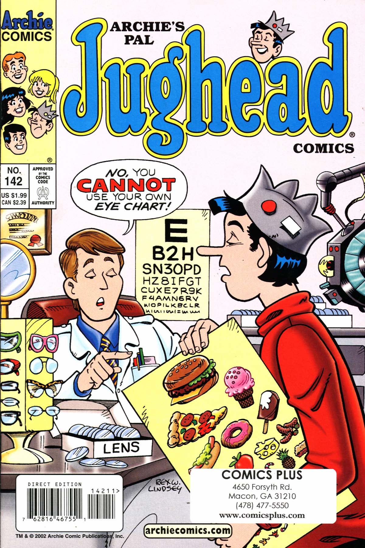 Read online Archie's Pal Jughead Comics comic -  Issue #142 - 1
