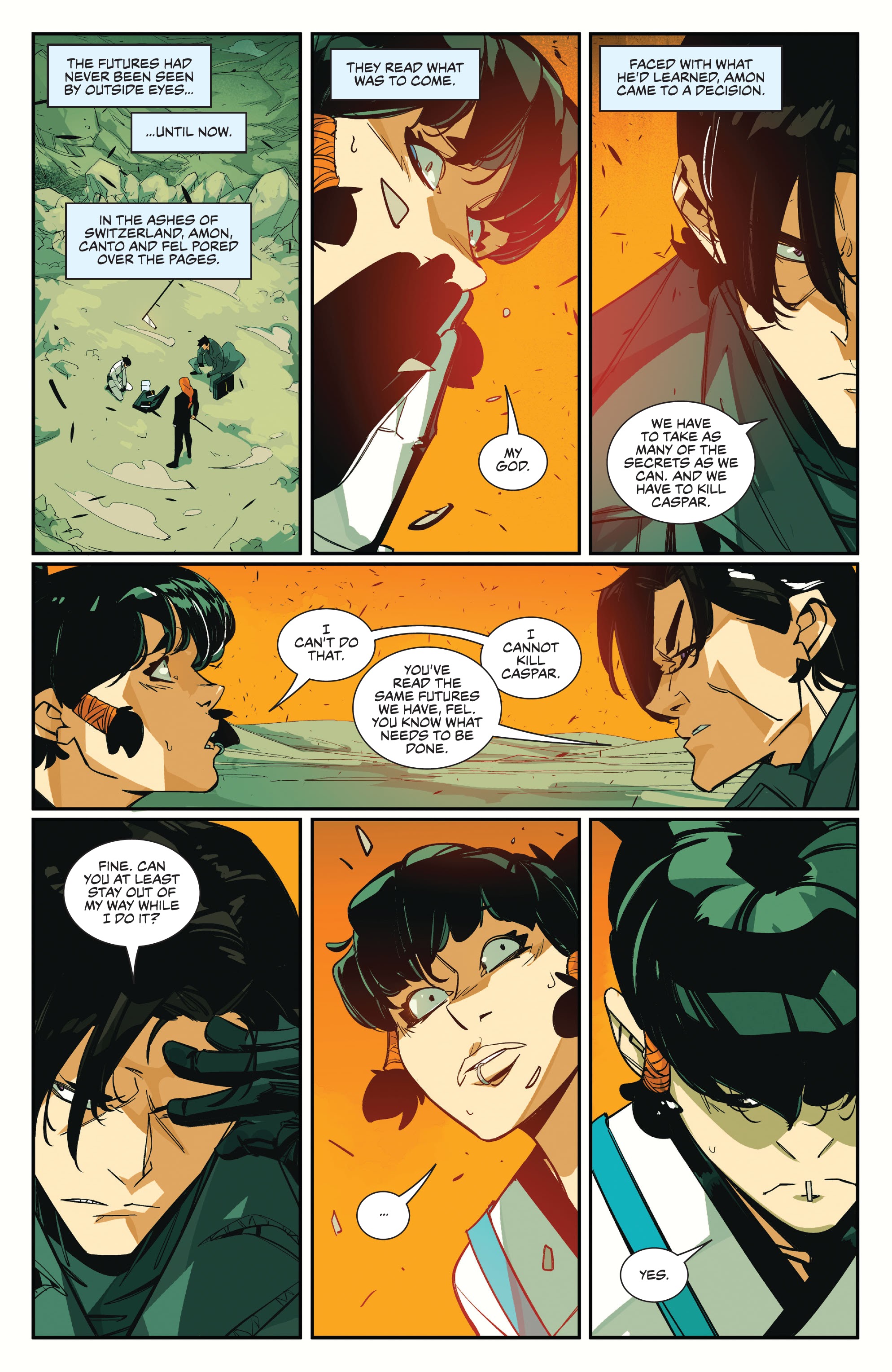 Read online Seven Secrets comic -  Issue #13 - 7