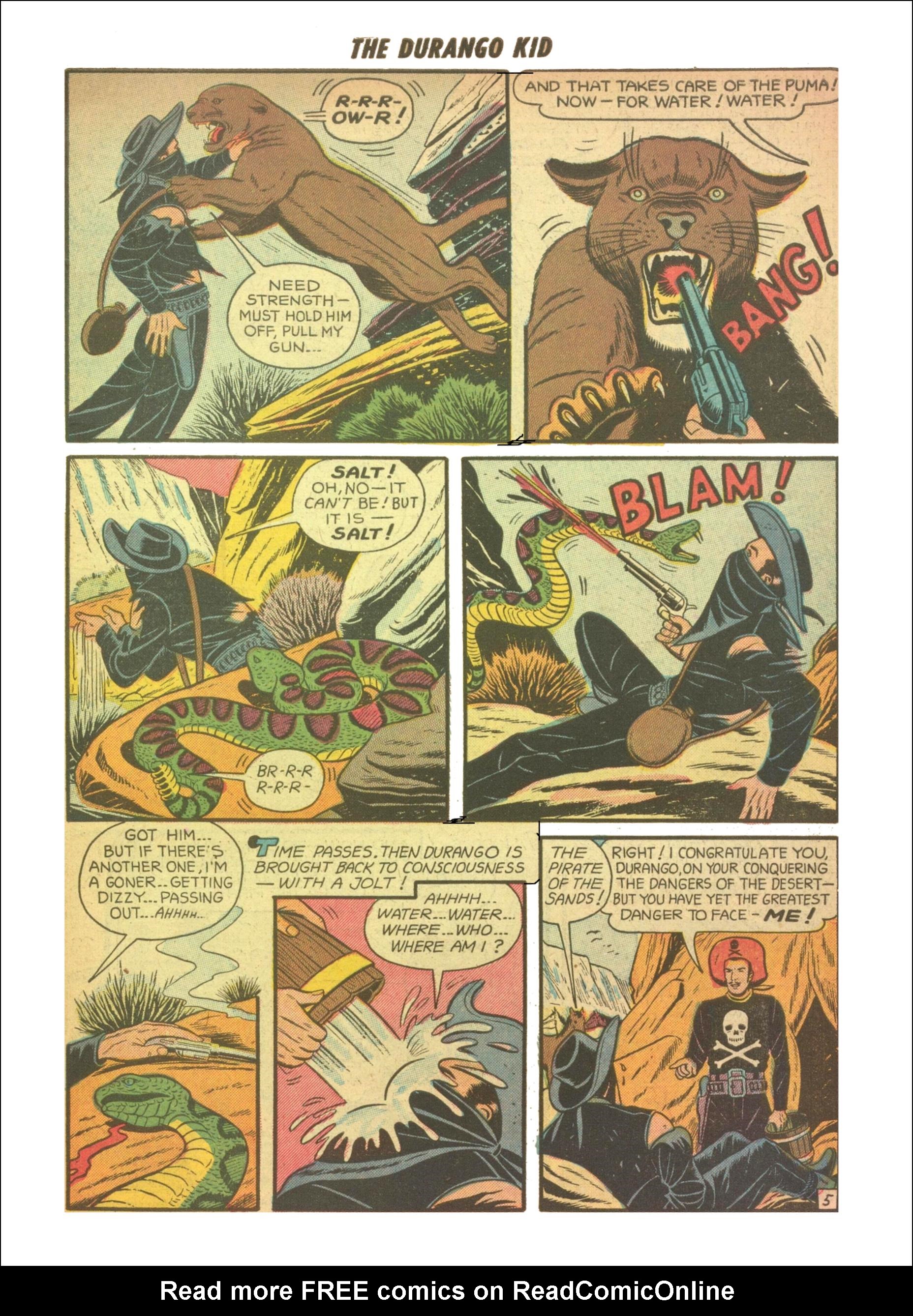 Read online Charles Starrett as The Durango Kid comic -  Issue #28 - 7