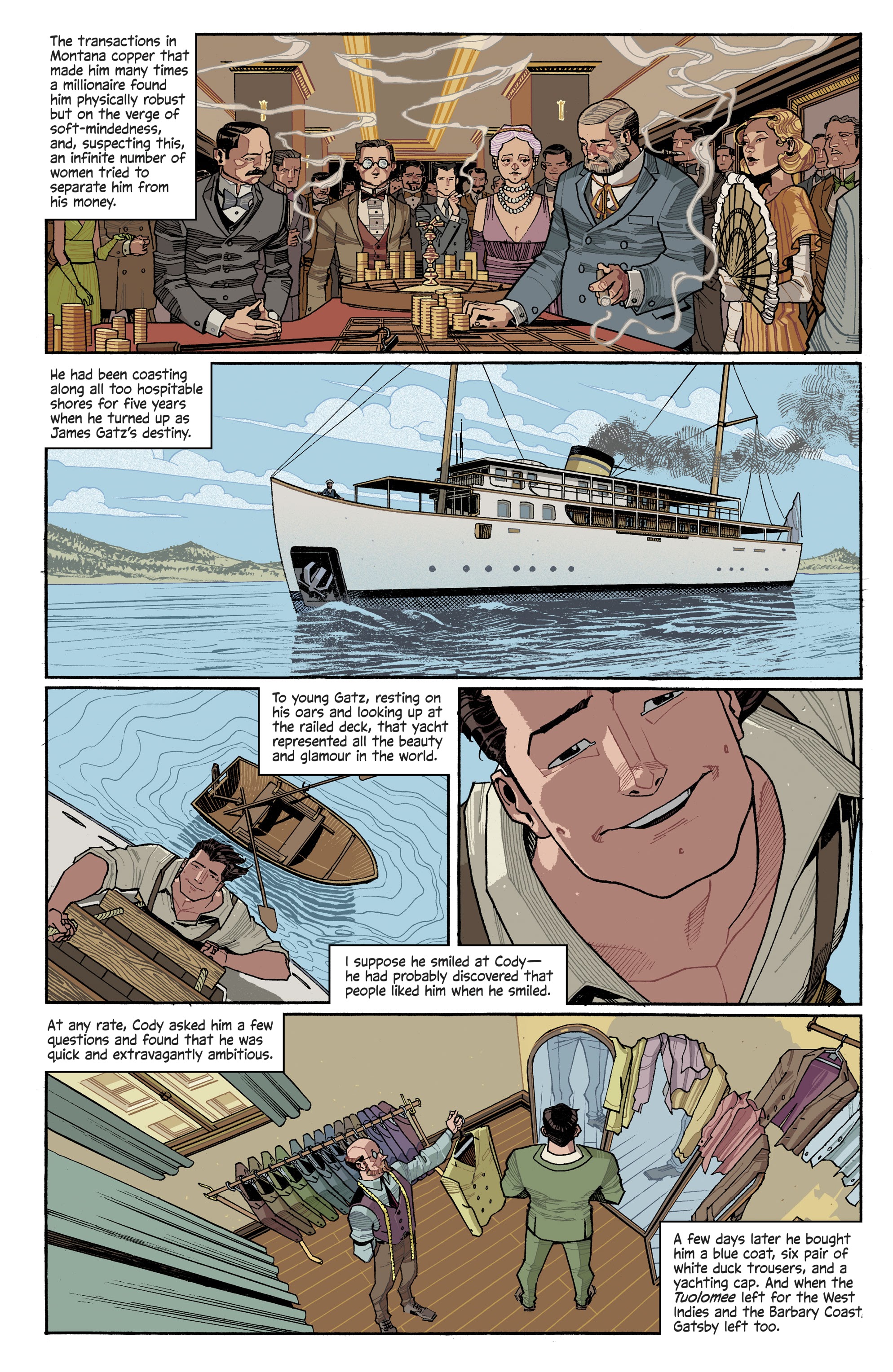 Read online The Great Gatsby comic -  Issue #4 - 15