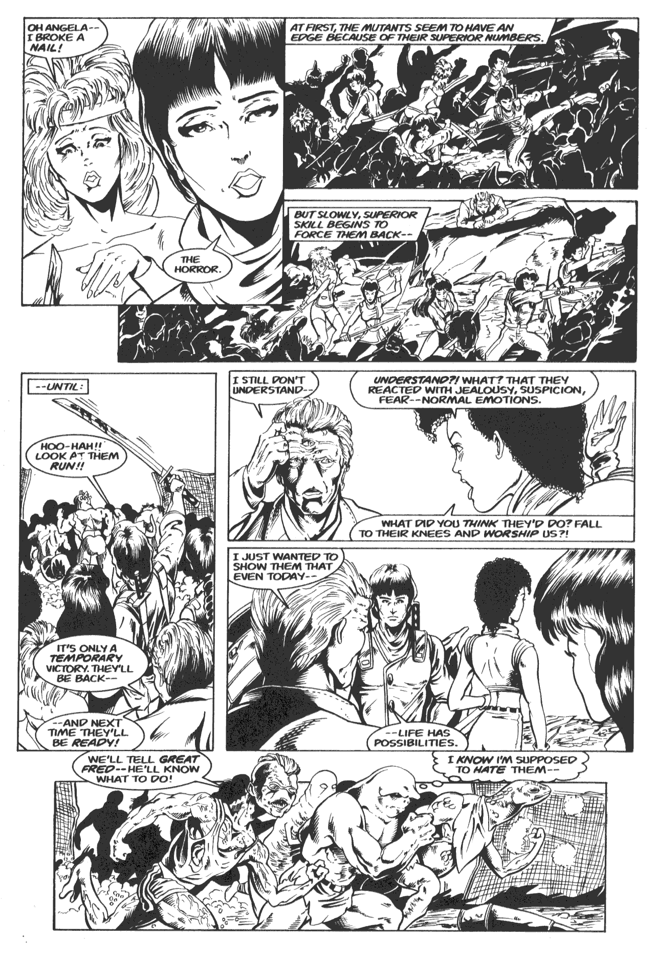 Read online Ex-Mutants (1986) comic -  Issue #1 - 26