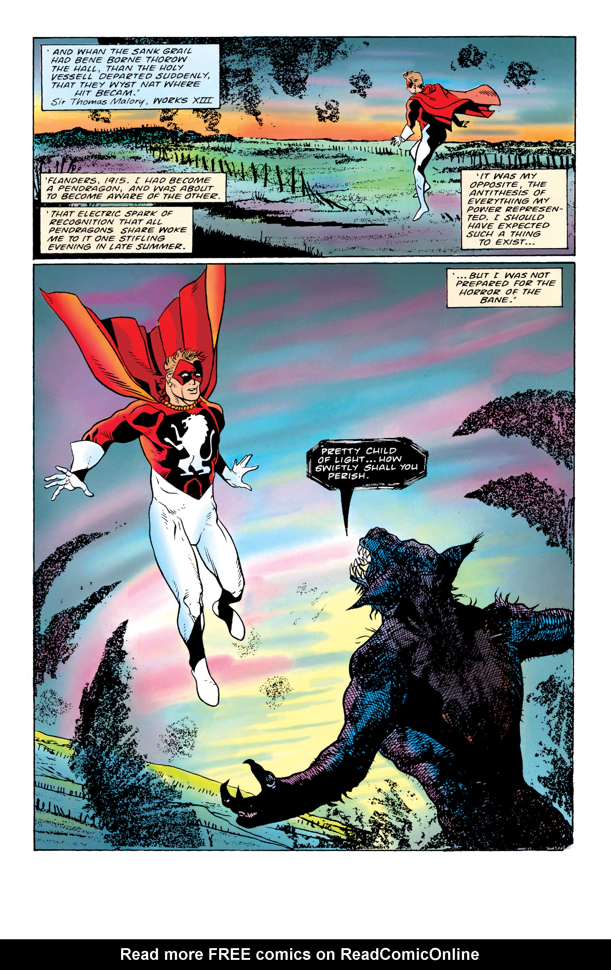 Read online Knights of Pendragon Omnibus comic -  Issue # TPB (Part 3) - 14