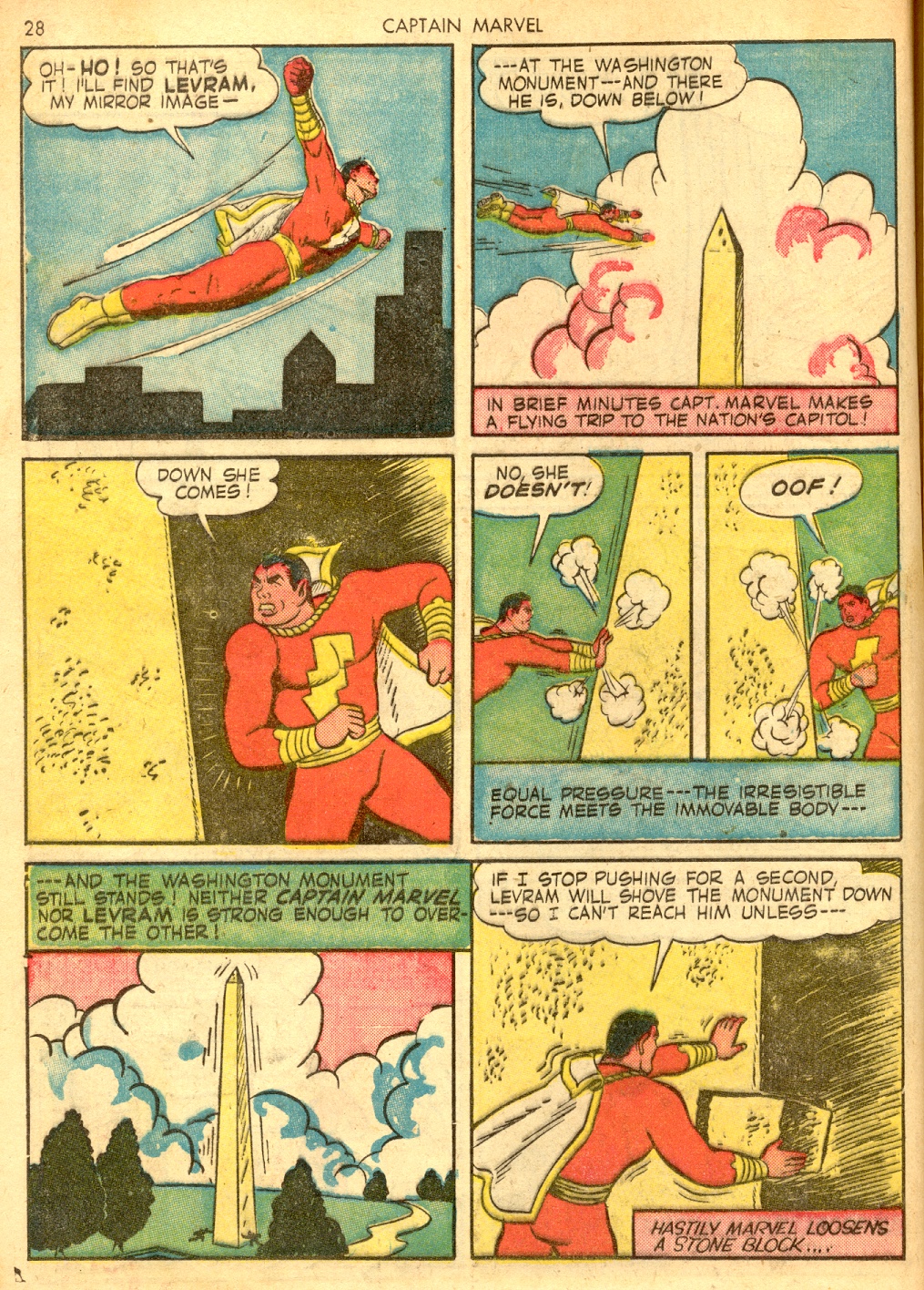 Read online Captain Marvel Adventures comic -  Issue #23 - 28