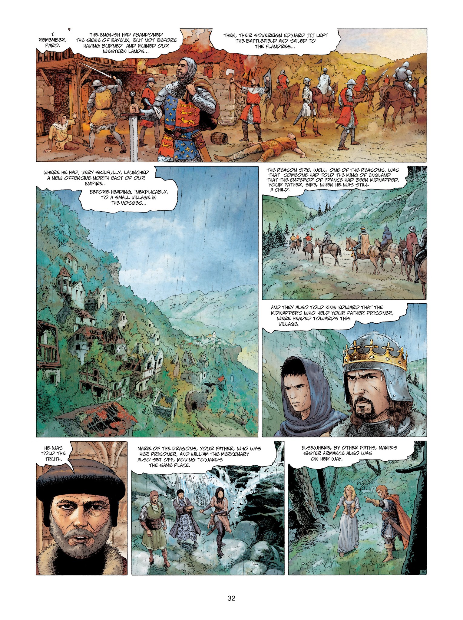 Read online Marie of the Dragons comic -  Issue #5 - 32