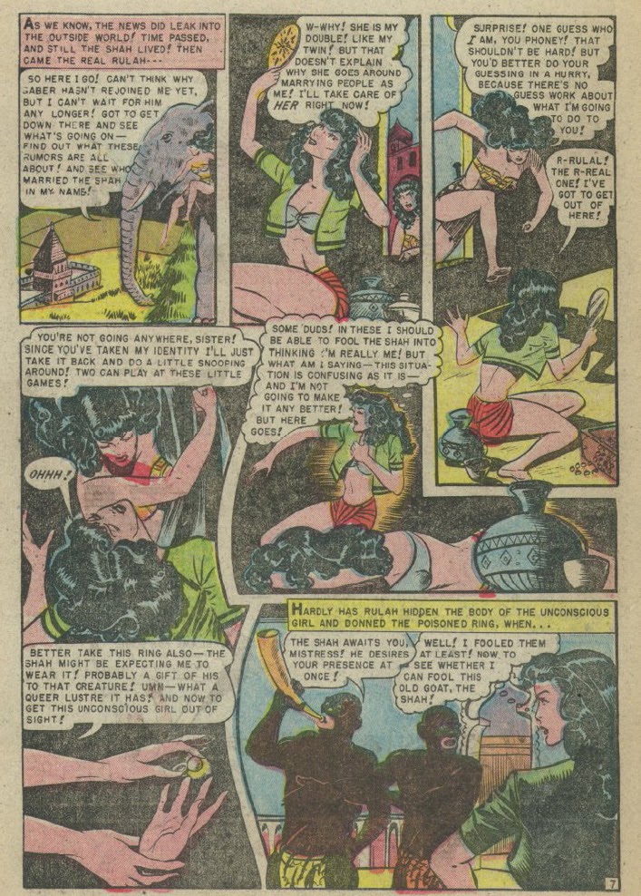 Read online Rulah - Jungle Goddess comic -  Issue #24 - 27