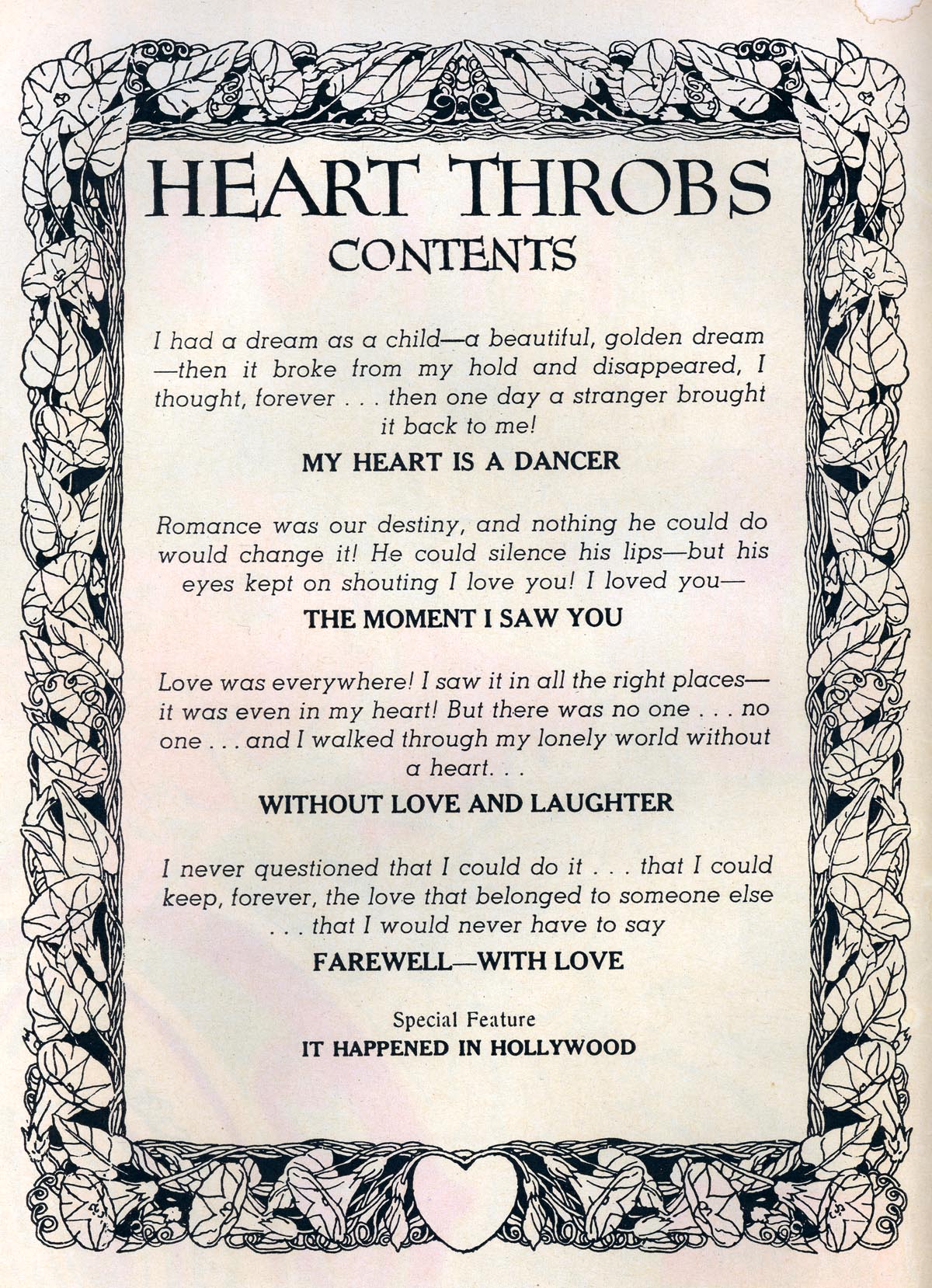 Read online Heart Throbs comic -  Issue #58 - 2
