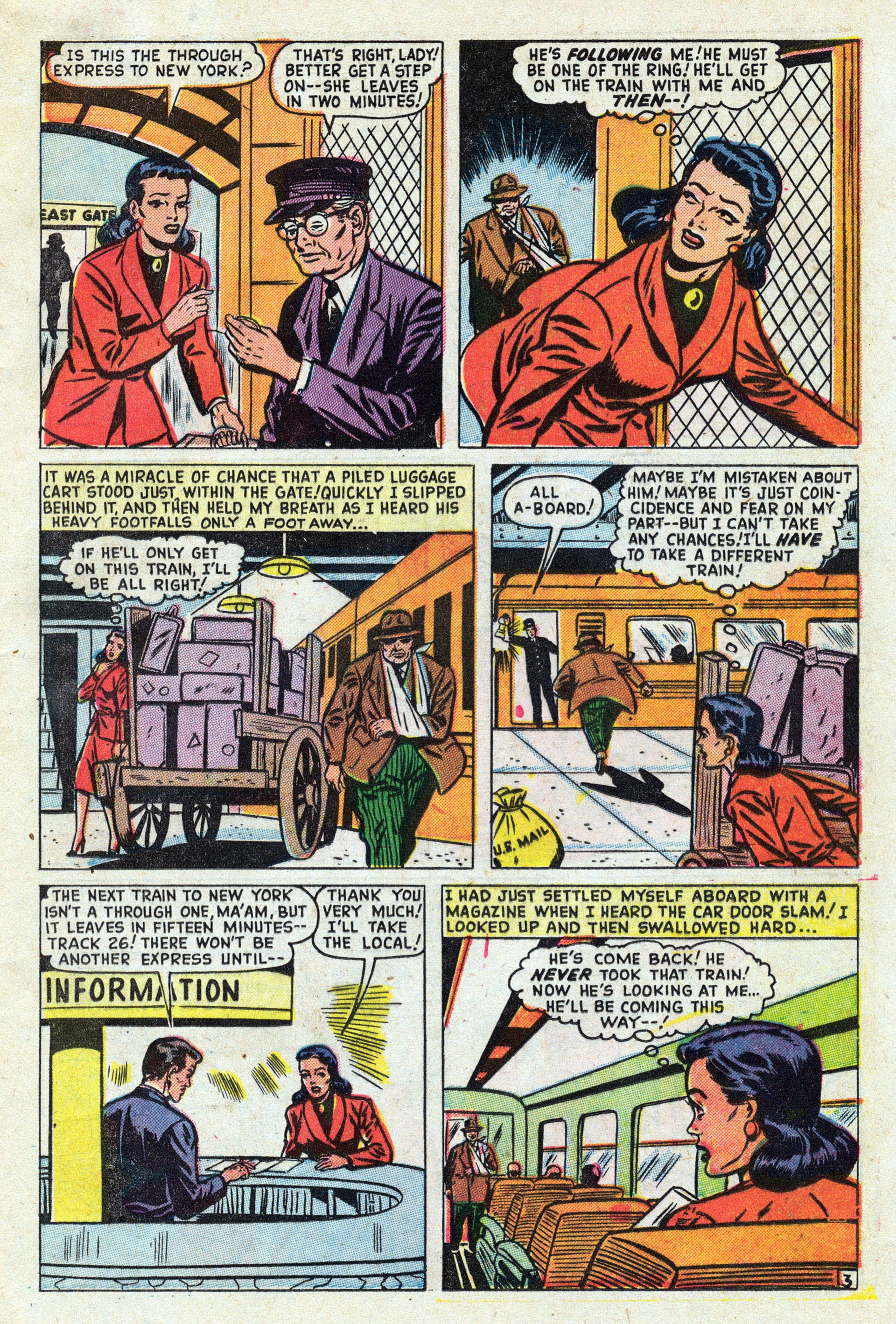 Read online Girl Comics (1949) comic -  Issue #5 - 5