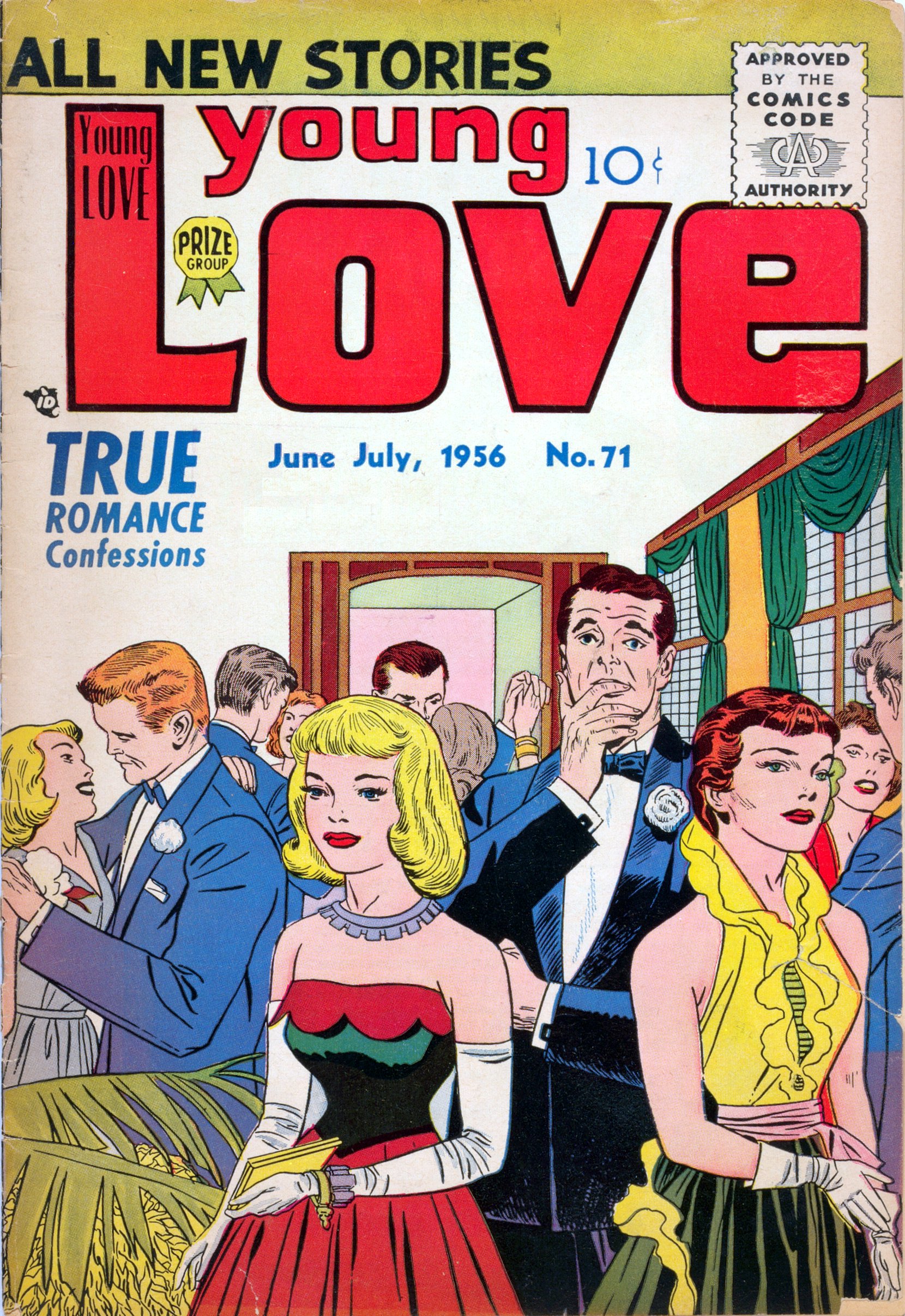 Read online Young Love (1949) comic -  Issue #71 - 1
