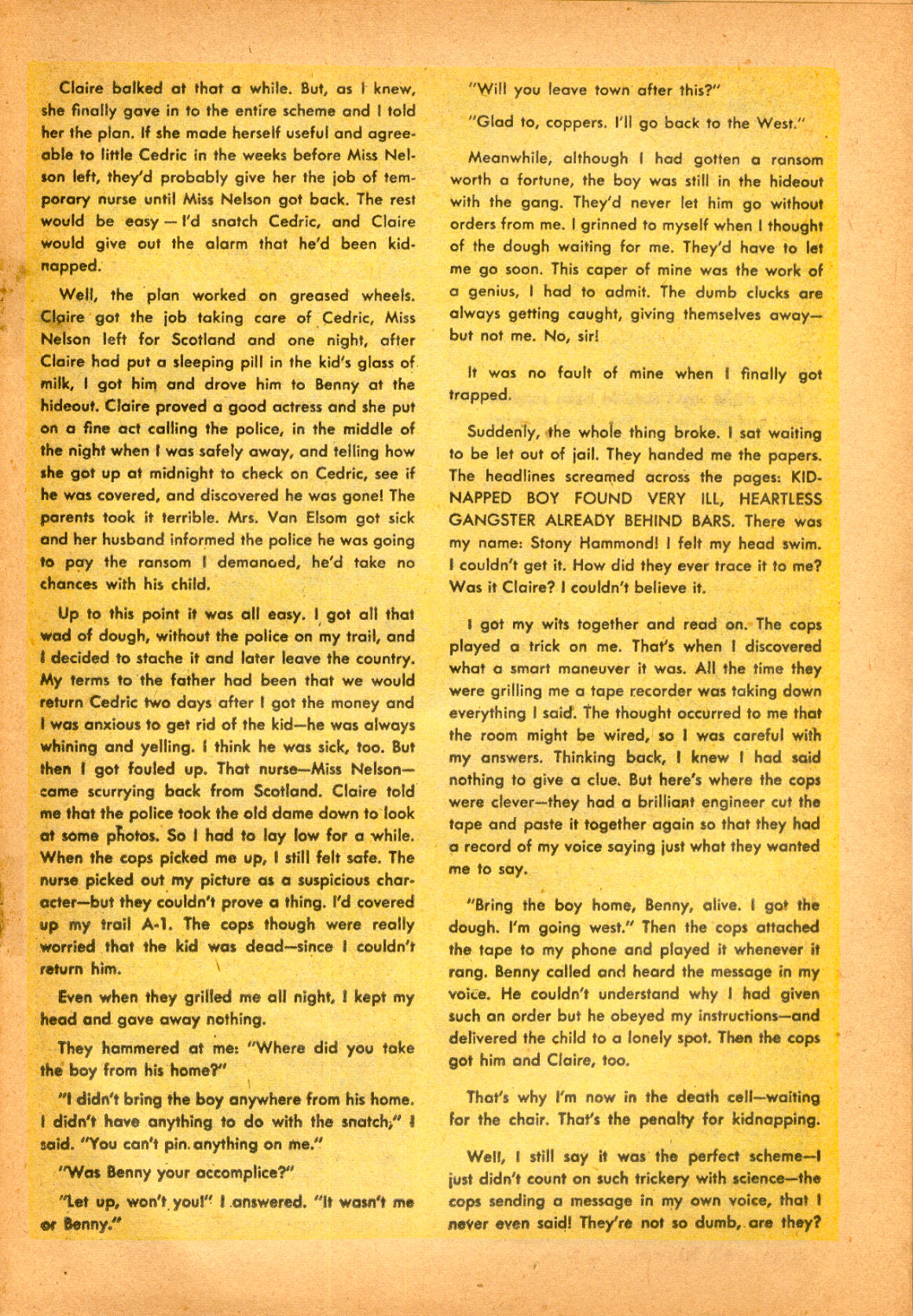 Read online Fight Against Crime comic -  Issue #20 - 19