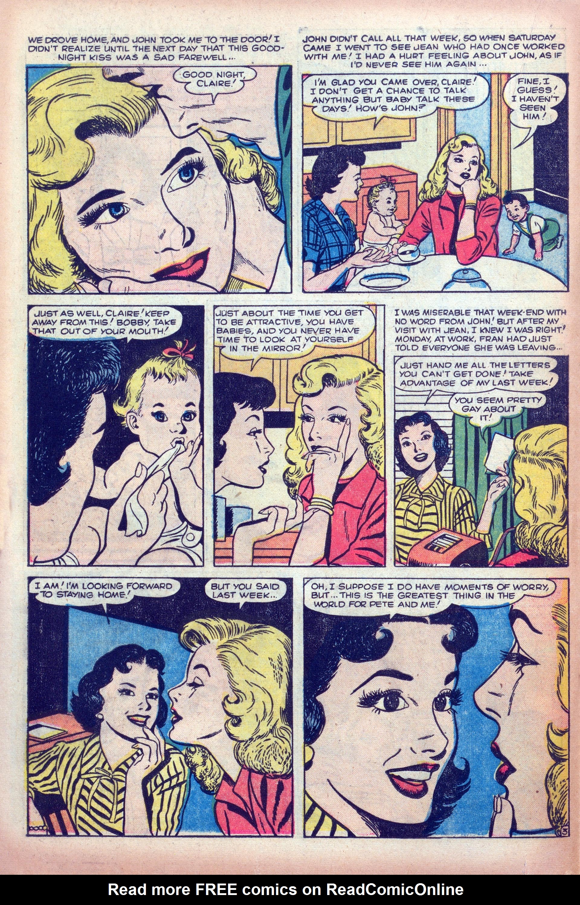 Read online Love Romances comic -  Issue #67 - 18