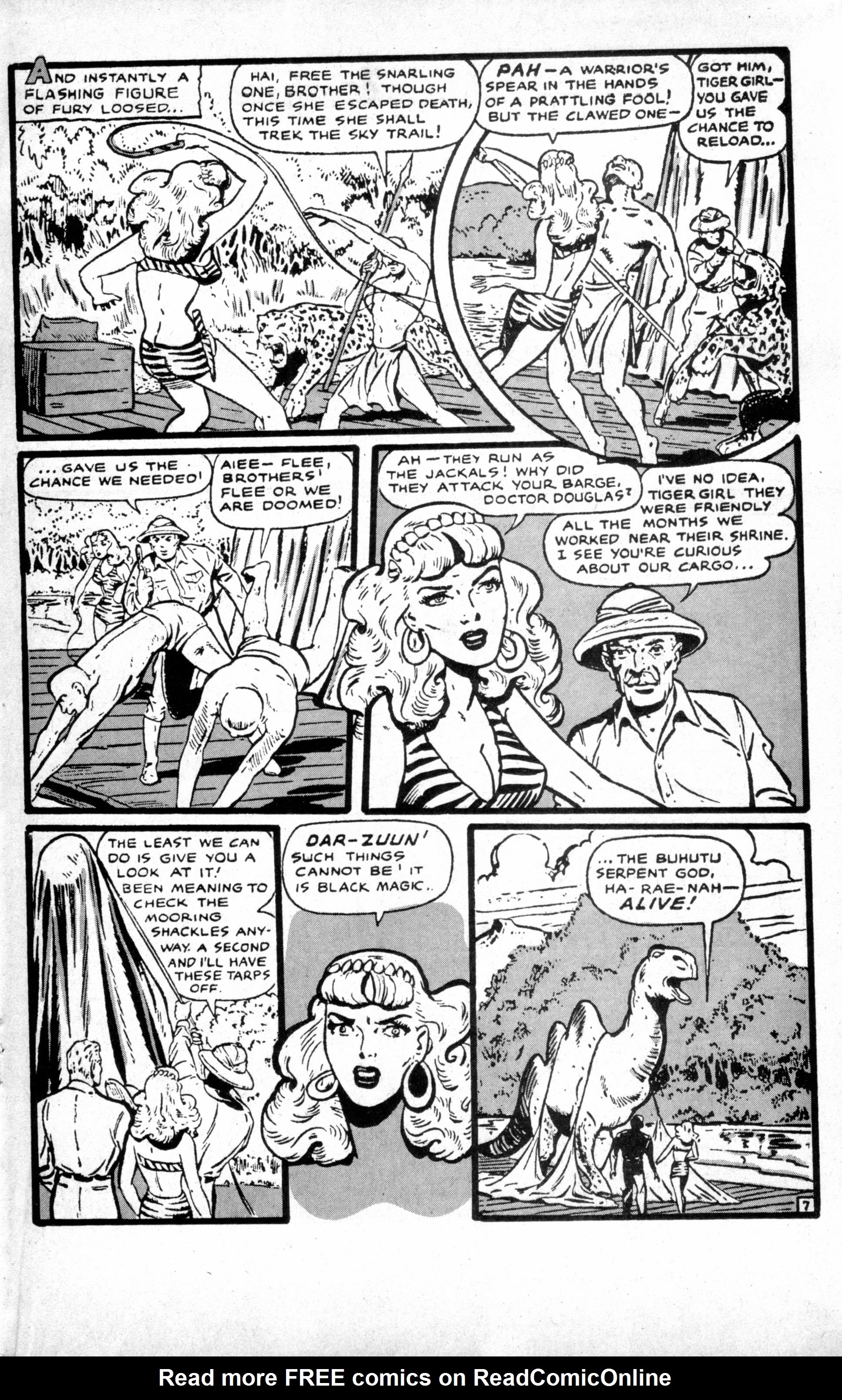 Read online Jungle Girls (1988) comic -  Issue #11 - 19
