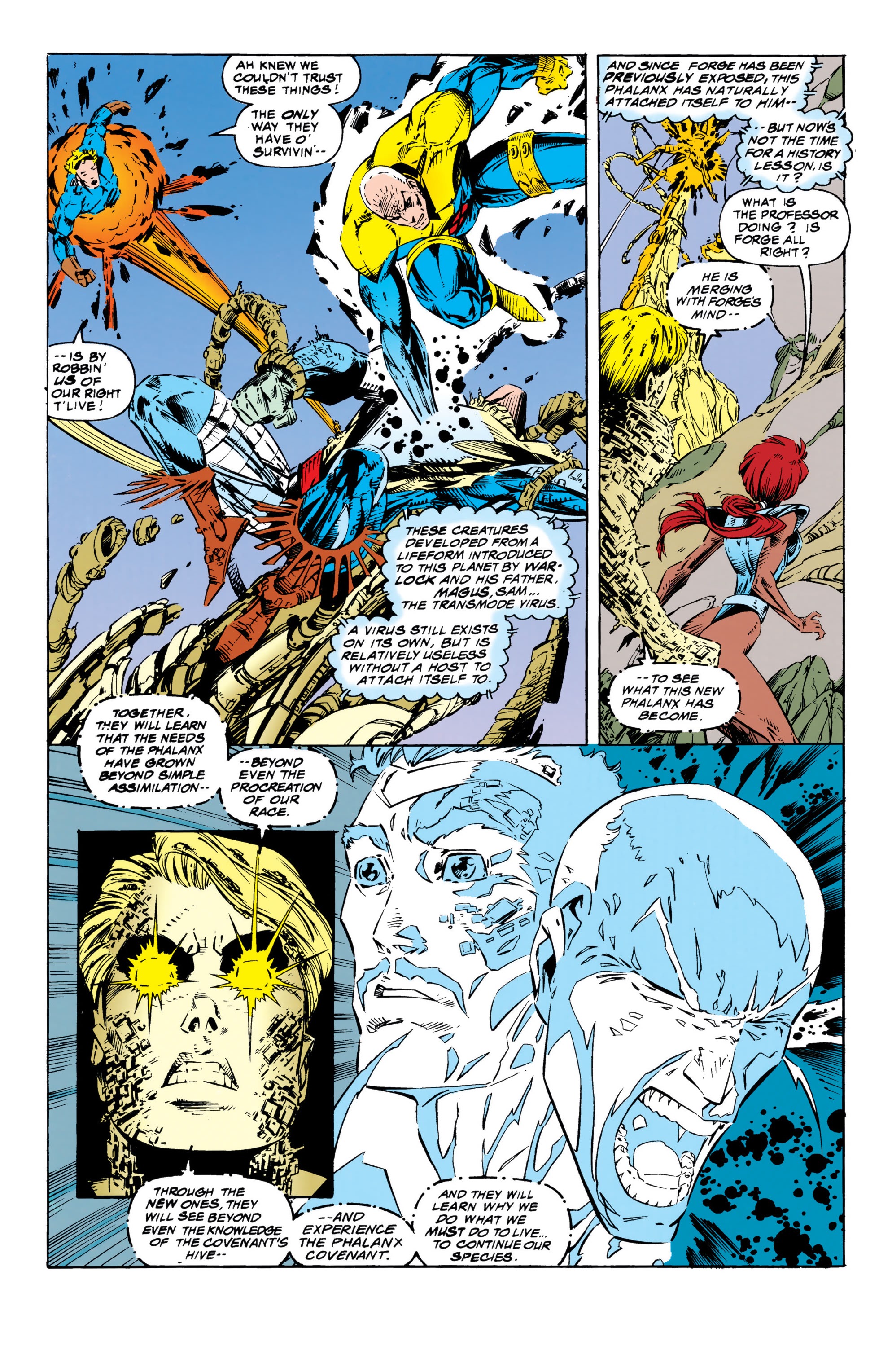 Read online X-Men Milestones: Phalanx Covenant comic -  Issue # TPB (Part 4) - 21
