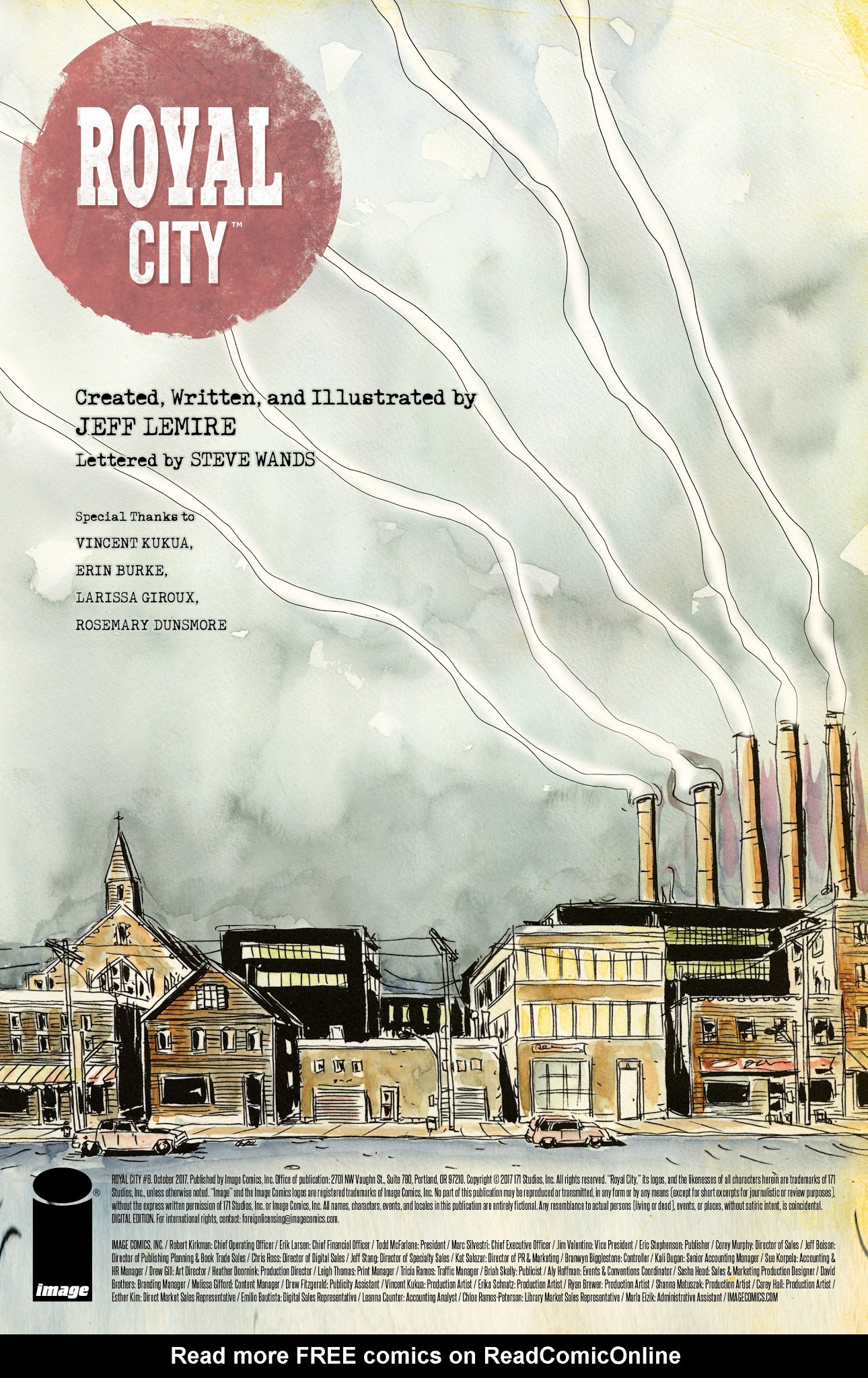 Read online Royal City comic -  Issue #6 - 2