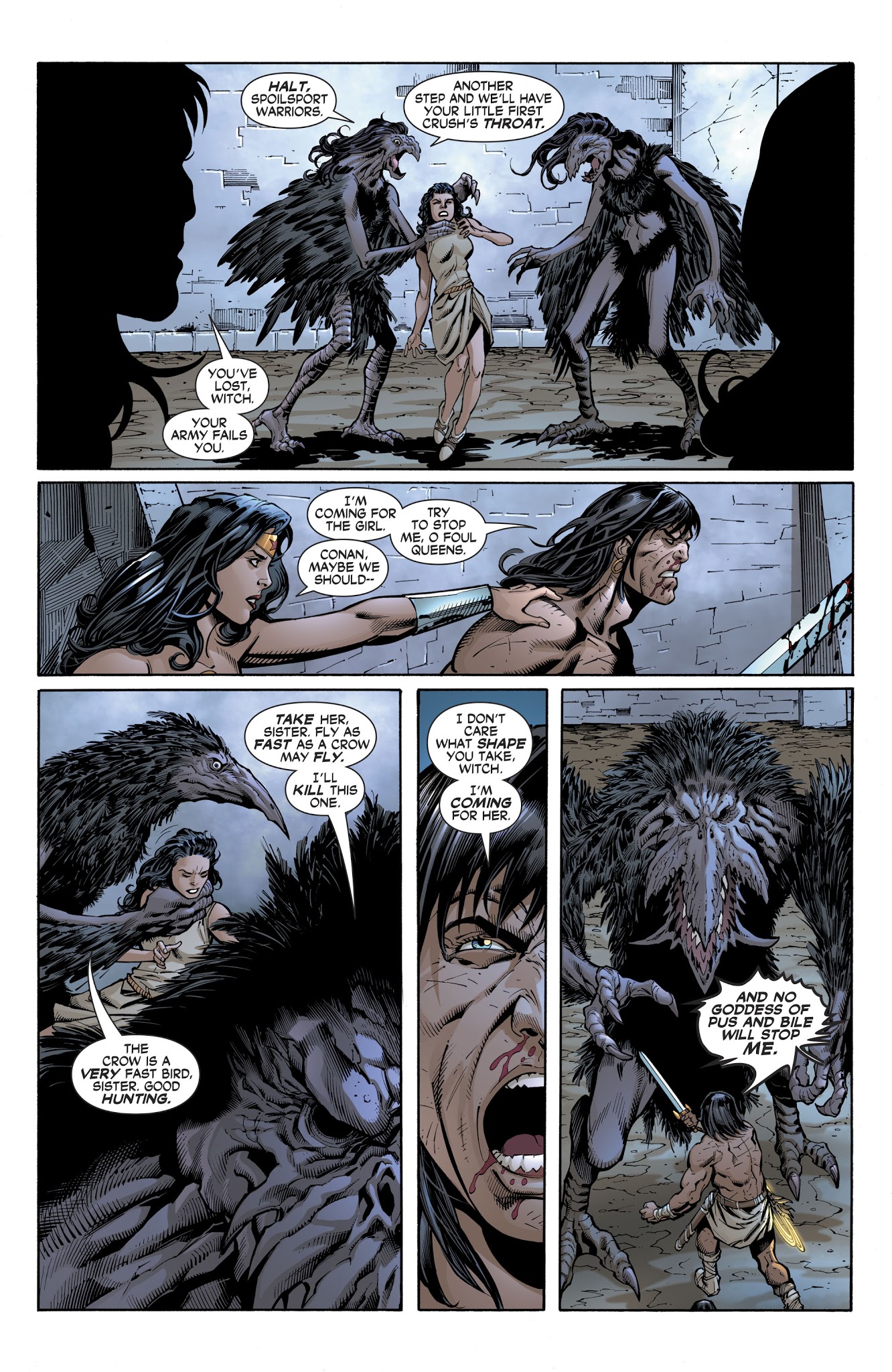 Read online Wonder Woman/Conan comic -  Issue #6 - 20