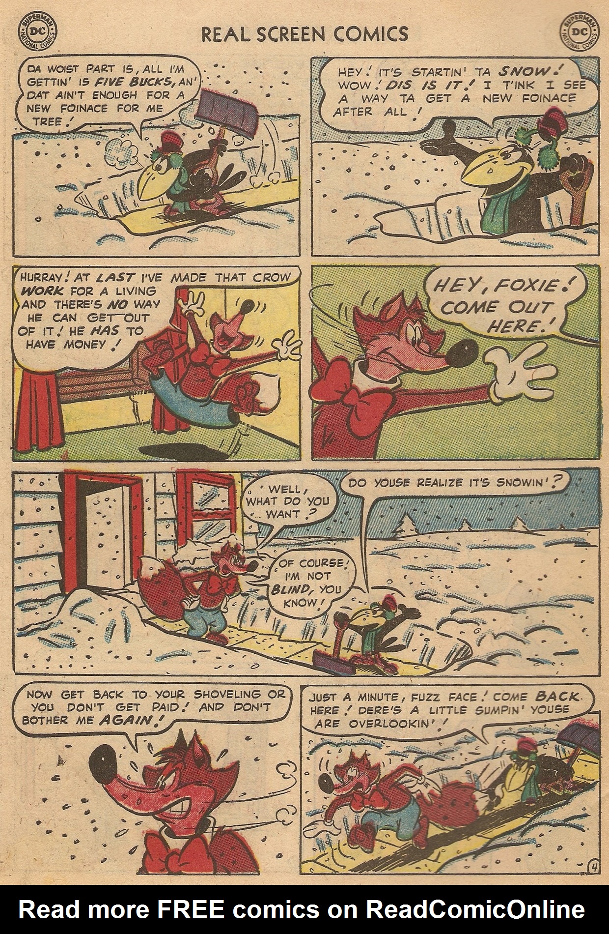 Read online Real Screen Comics comic -  Issue #70 - 6
