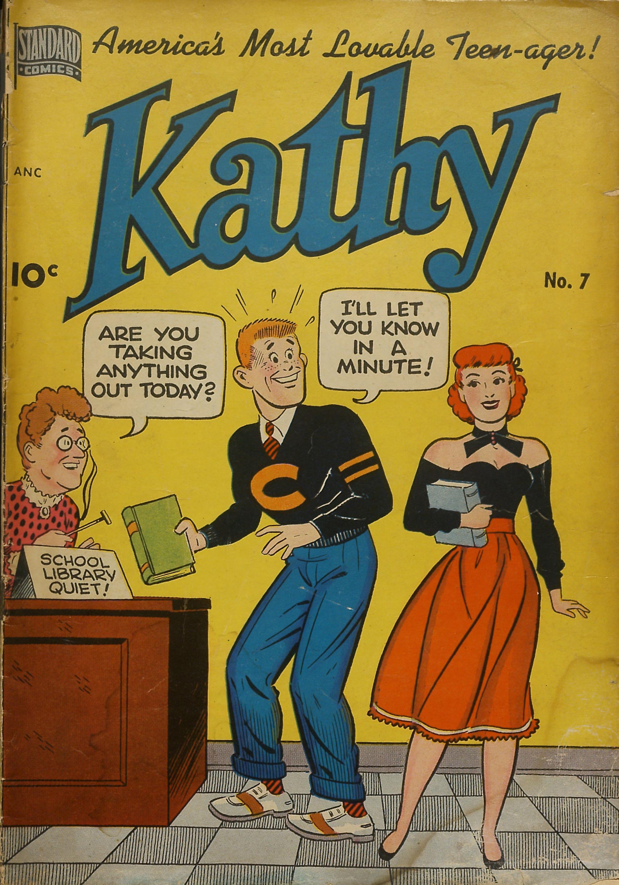 Read online Kathy (1949) comic -  Issue #7 - 1