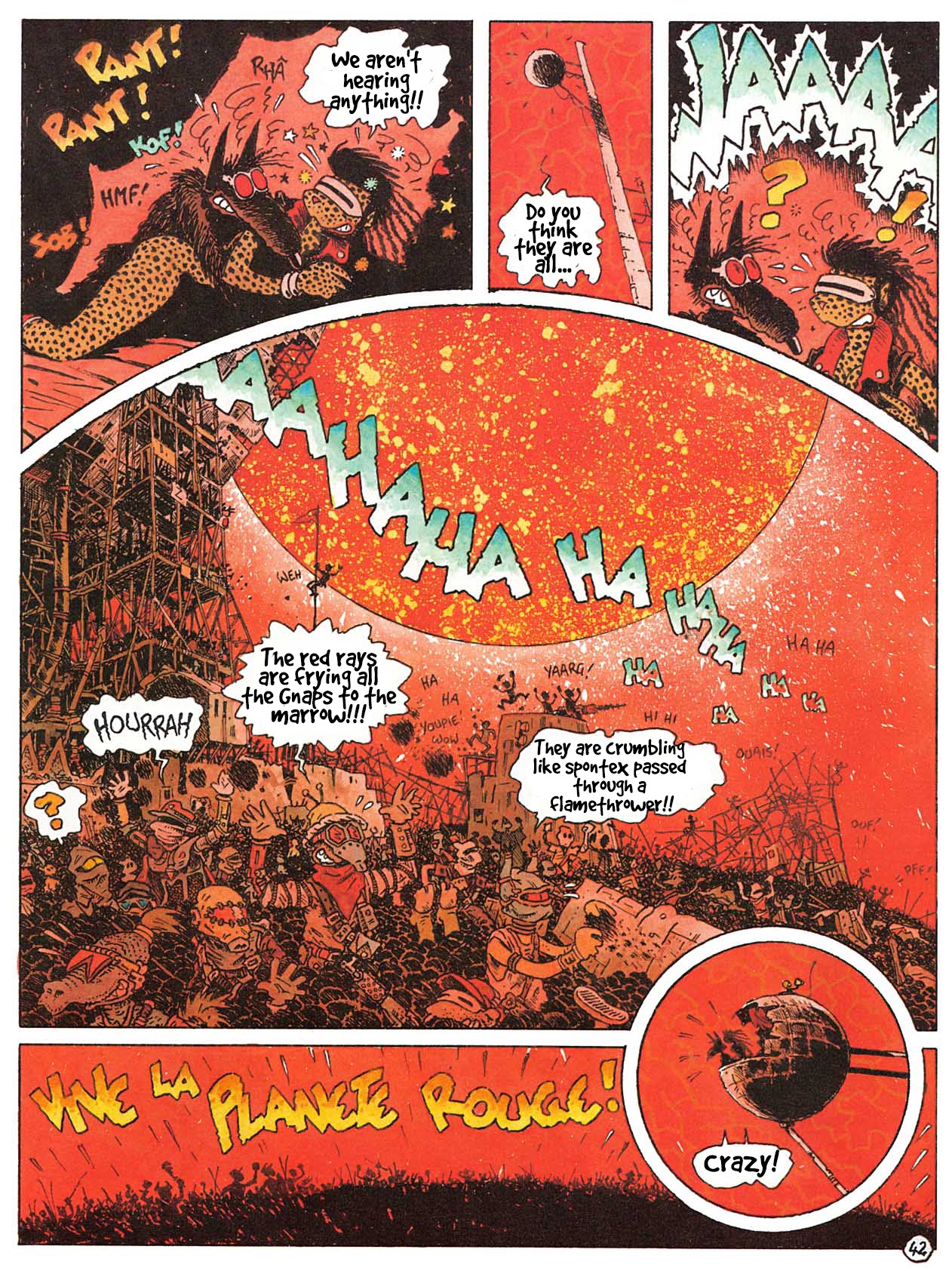Read online Gazoline and the Red Planet comic -  Issue # Full - 45