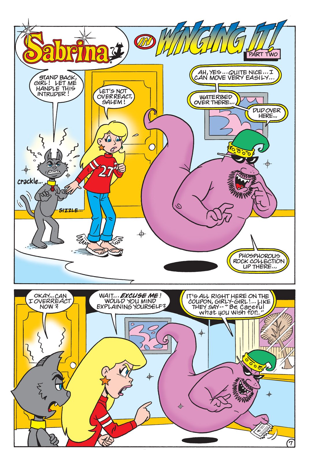 Read online Sabrina the Teenage Witch (2000) comic -  Issue #26 - 8